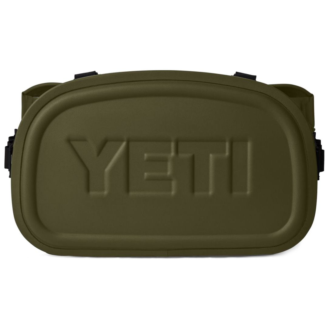 YETI Hopper Backpack M12 Soft Cooler Olive / Black Image 06