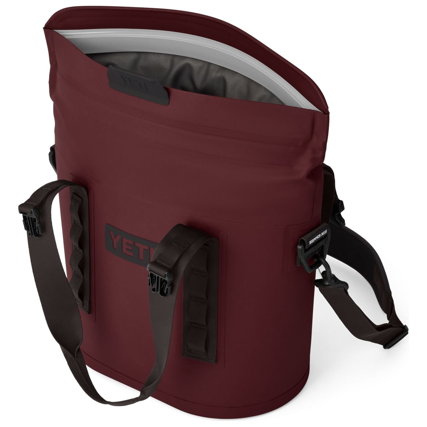 YETI Hopper M15 Soft Cooler Wild Vine Red Image 03