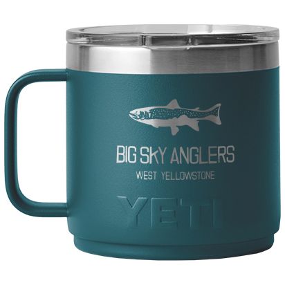 BSA YETI Rambler 14 oz Mug 2.0 MS Agave Teal Image 01