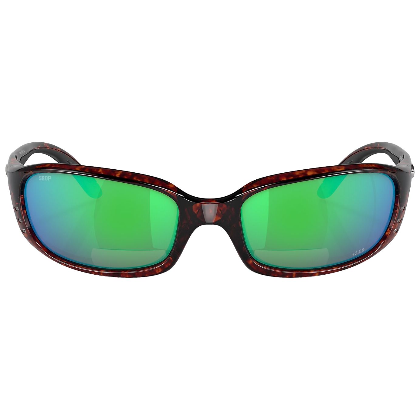 Costa Del Mar Brine Readers Tortoise - Green Mirror 580P C-Mate 2.50 Image 02