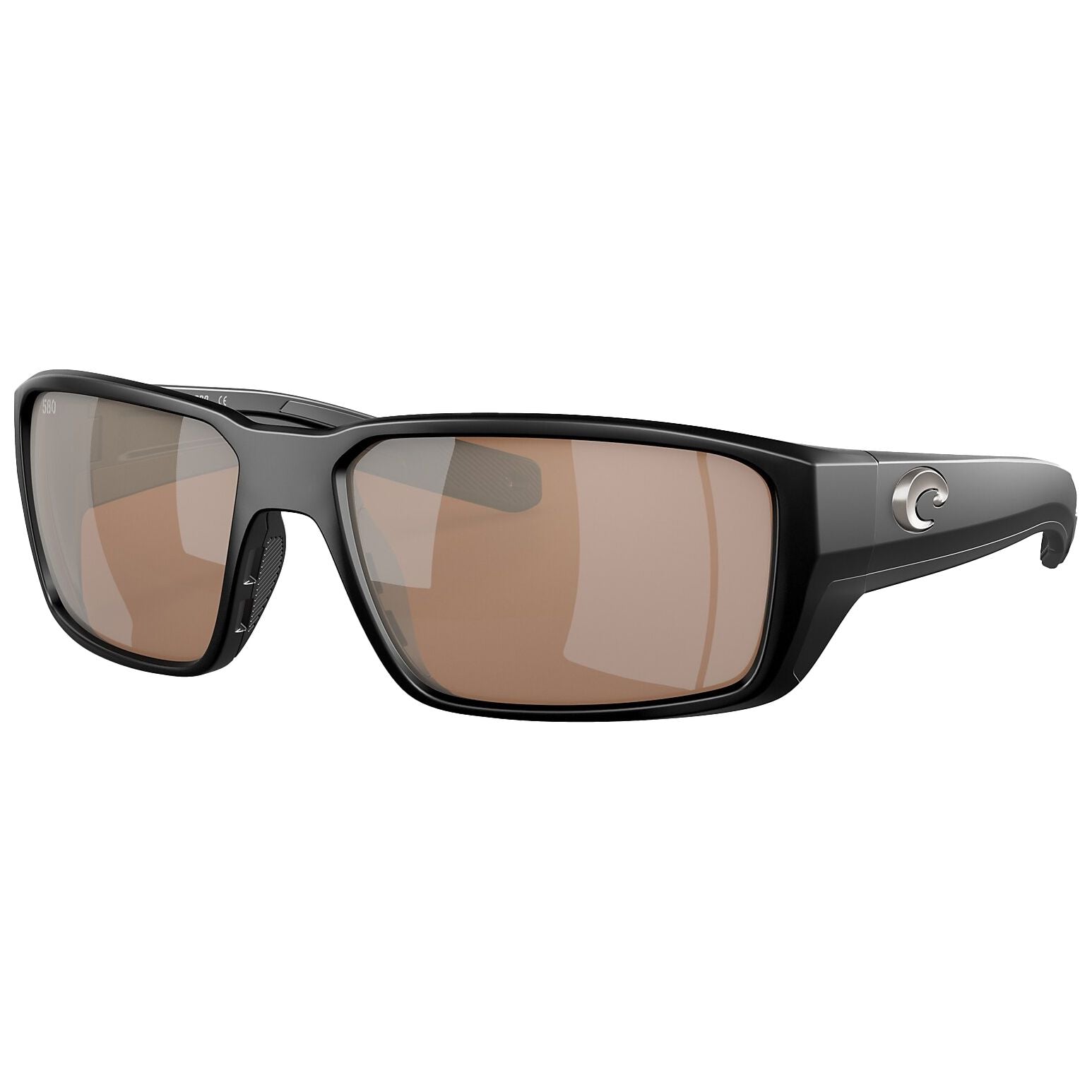 Costa Del Mar Fantail Pro Matte Black - Copper Silver Mirror 580G Image 01