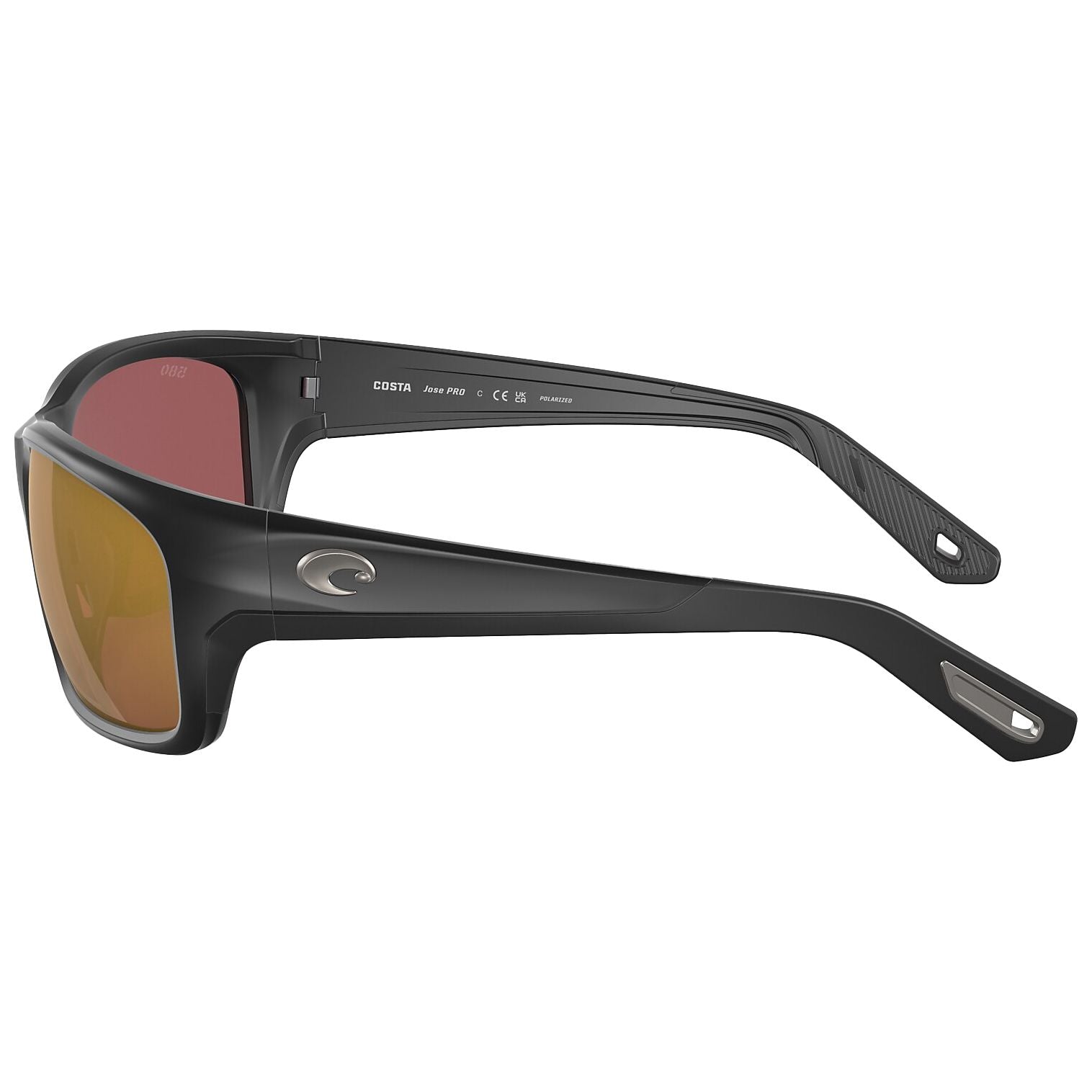 Costa Del Mar Jose Pro Matte Black - Gold Mirror 580G Image 03