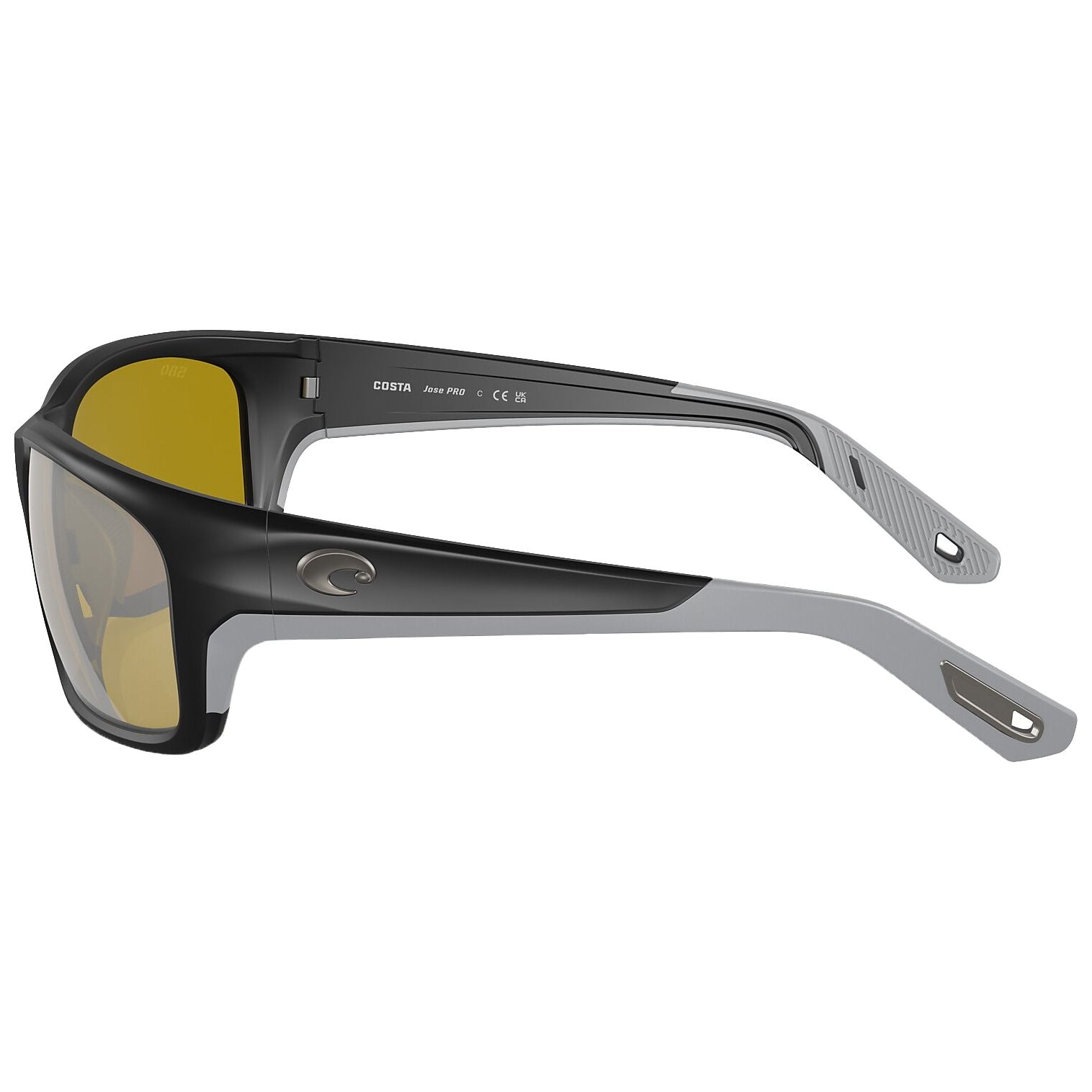 Costa Del Mar Jose Pro Matte Black - Sunrise Silver Mirror 580G Image 03