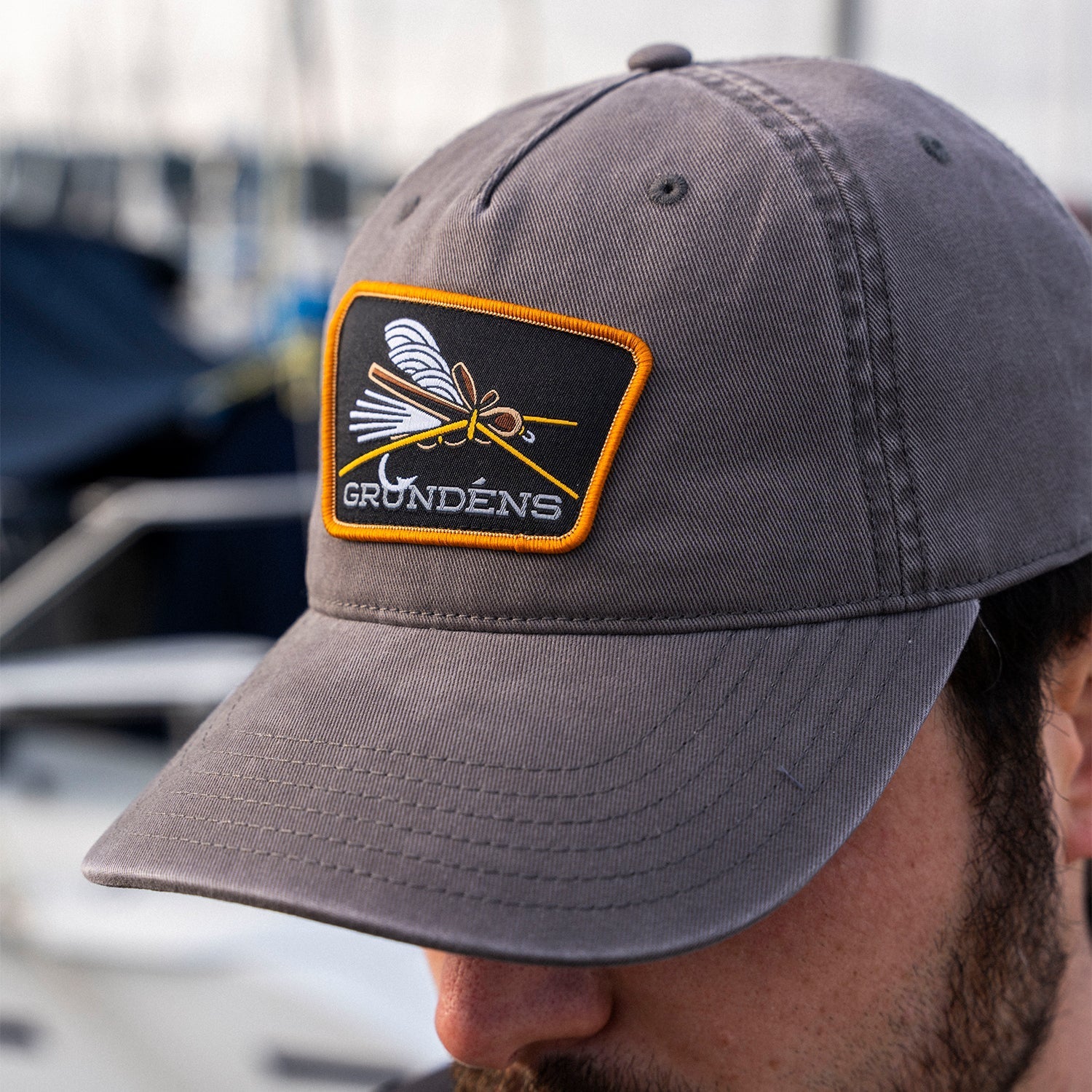 Grundens CC Hopper SE Trucker Grey Image 02