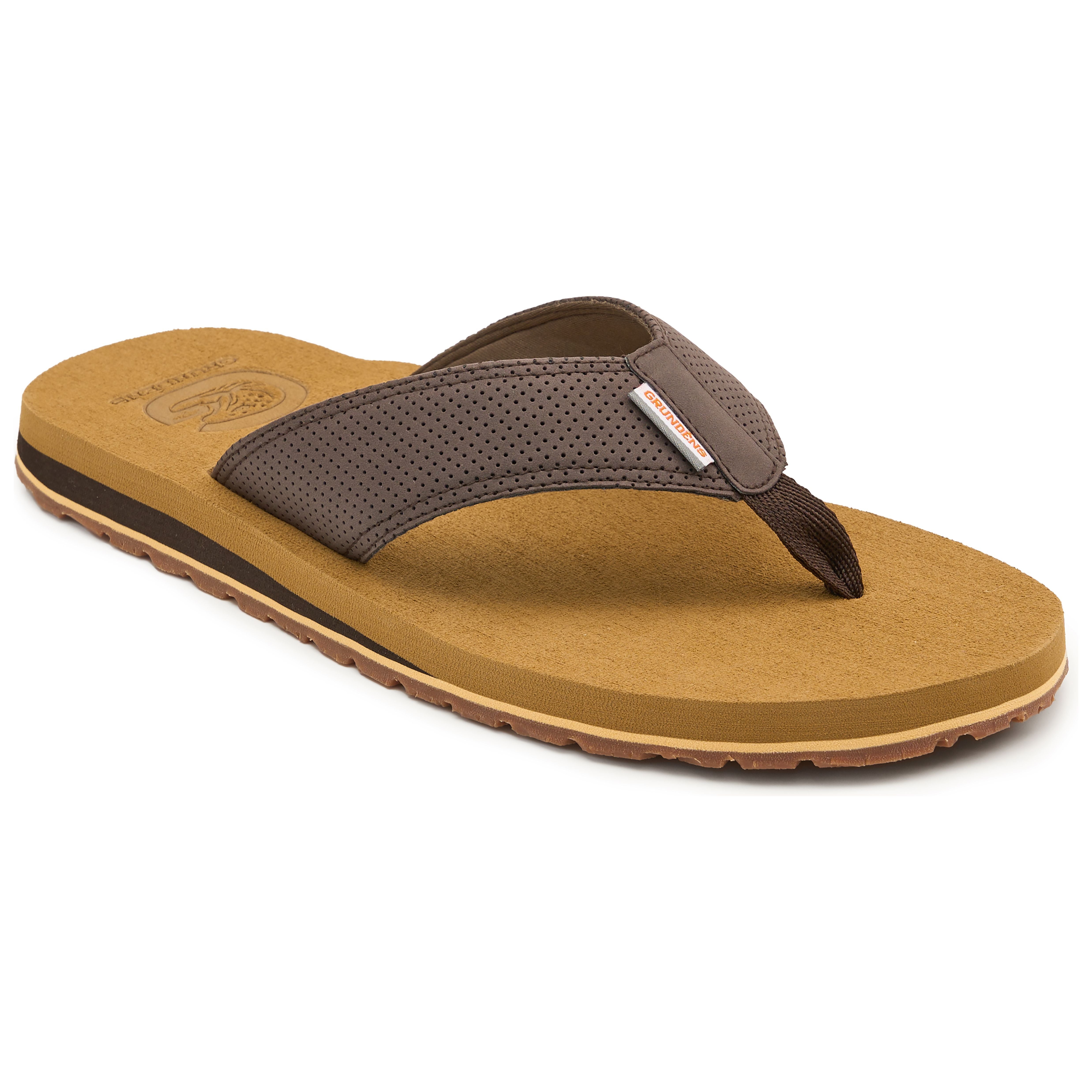 Grundens Men's Species Sandal Brown Trout Image 01