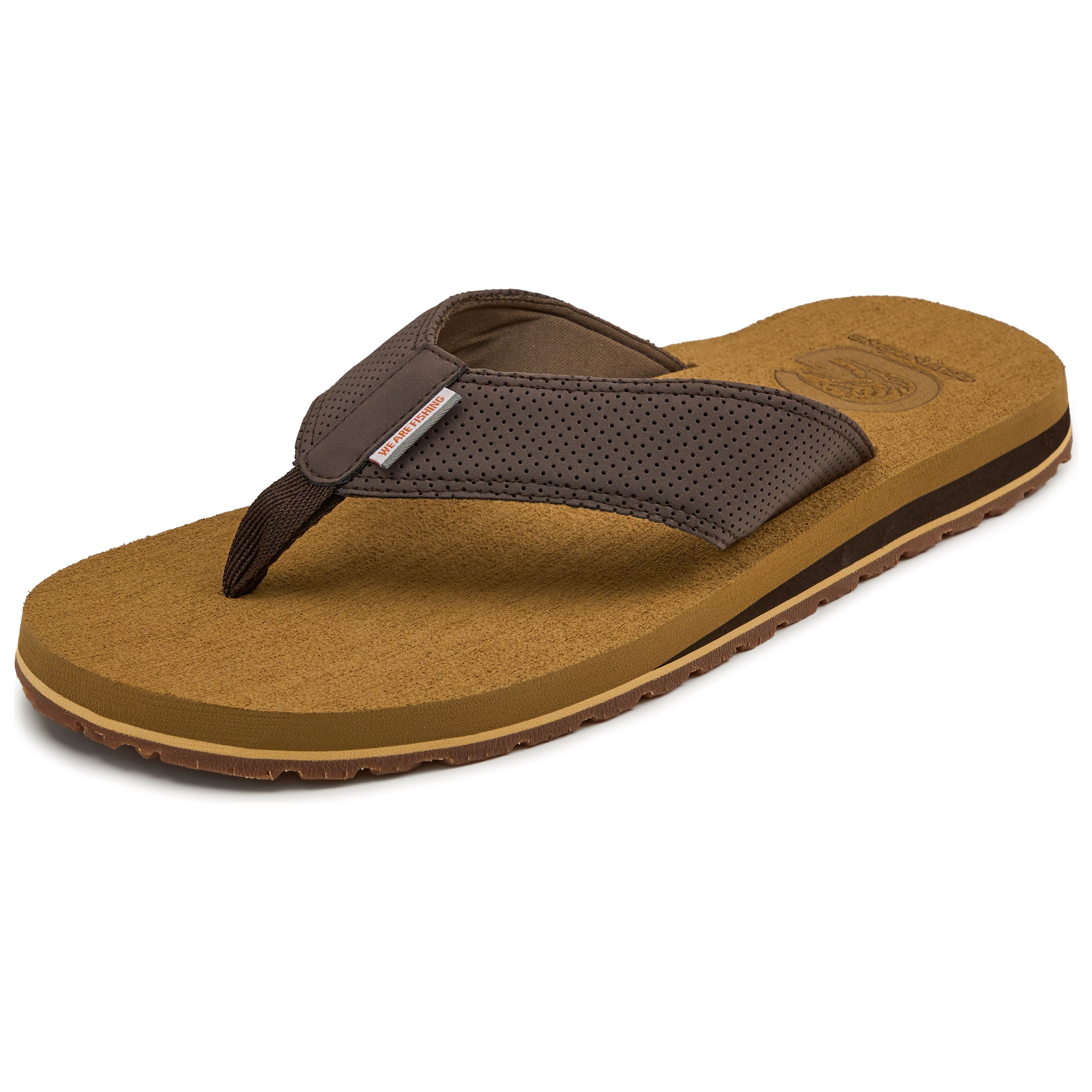 Grundens Men's Species Sandal Brown Trout Image 03