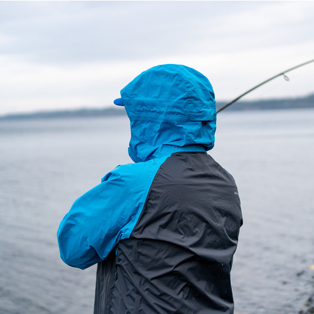 Grundens Trident Jacket Coastal Blue Image 05