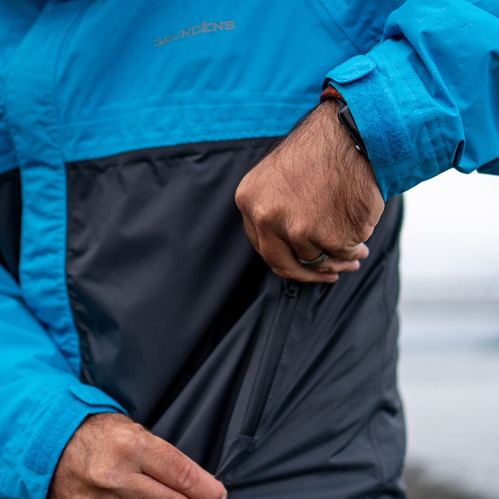 Grundens Trident Jacket Coastal Blue Image 06