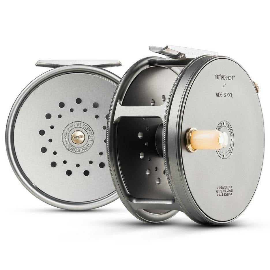 Hardy Wide Spool Perfect Fly Reel - 3 3/8 inch