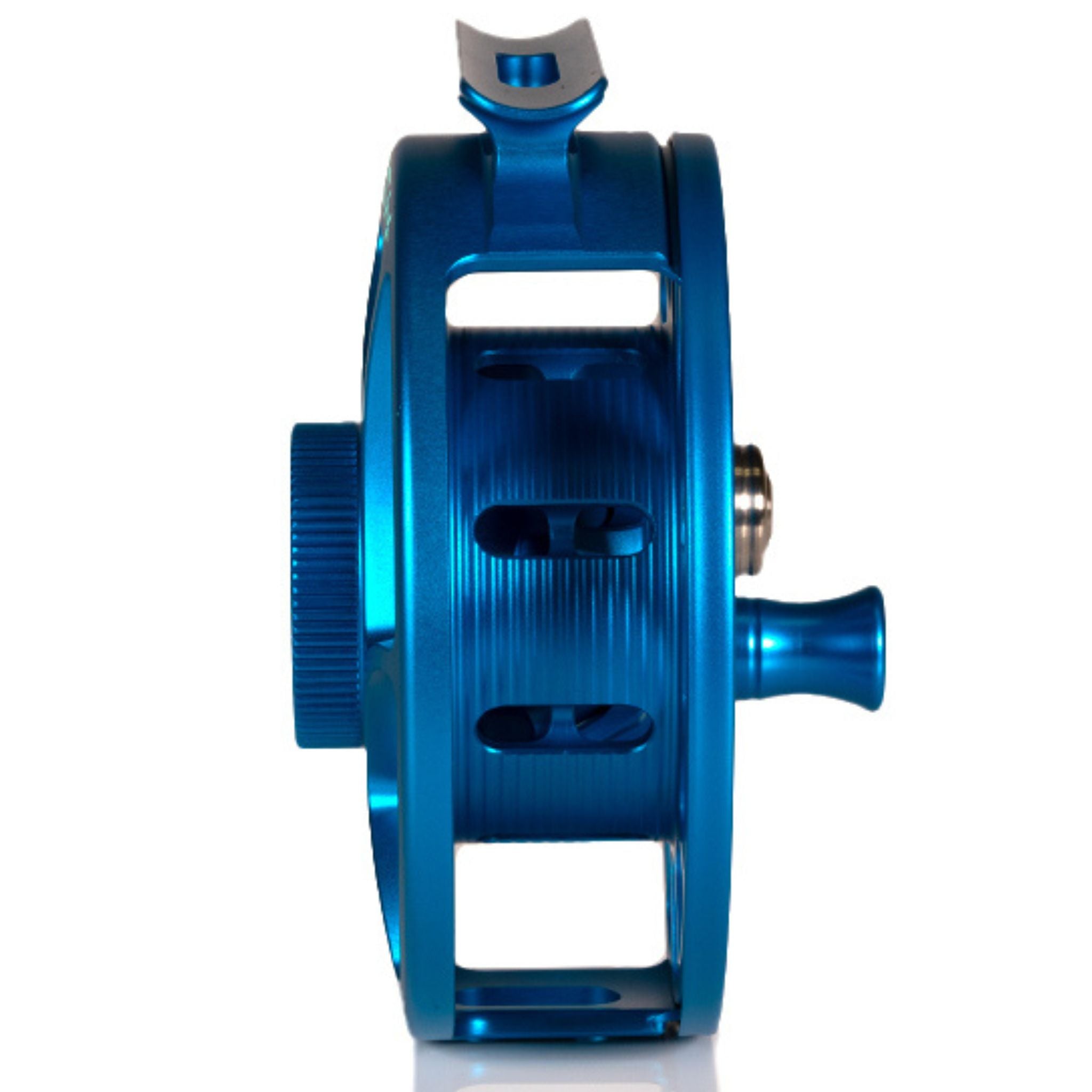 Hatch Custom Kaiju Blue Iconic Fly Reel - 4 Plus LA