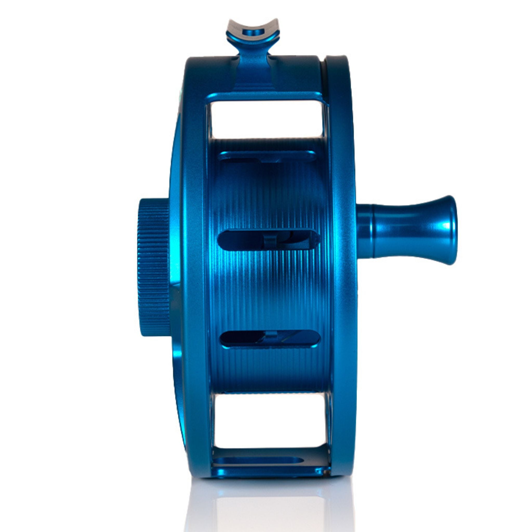 Hatch Custom Kaiju Blue Iconic Fly Reel - 9 Plus LA