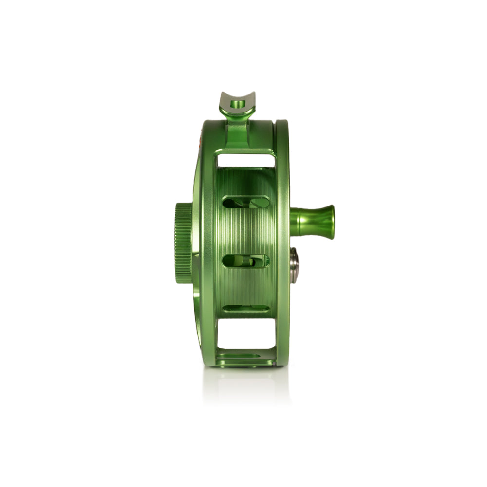 Hatch Custom Martian Green Iconic Fly Reel - 5 Plus LA