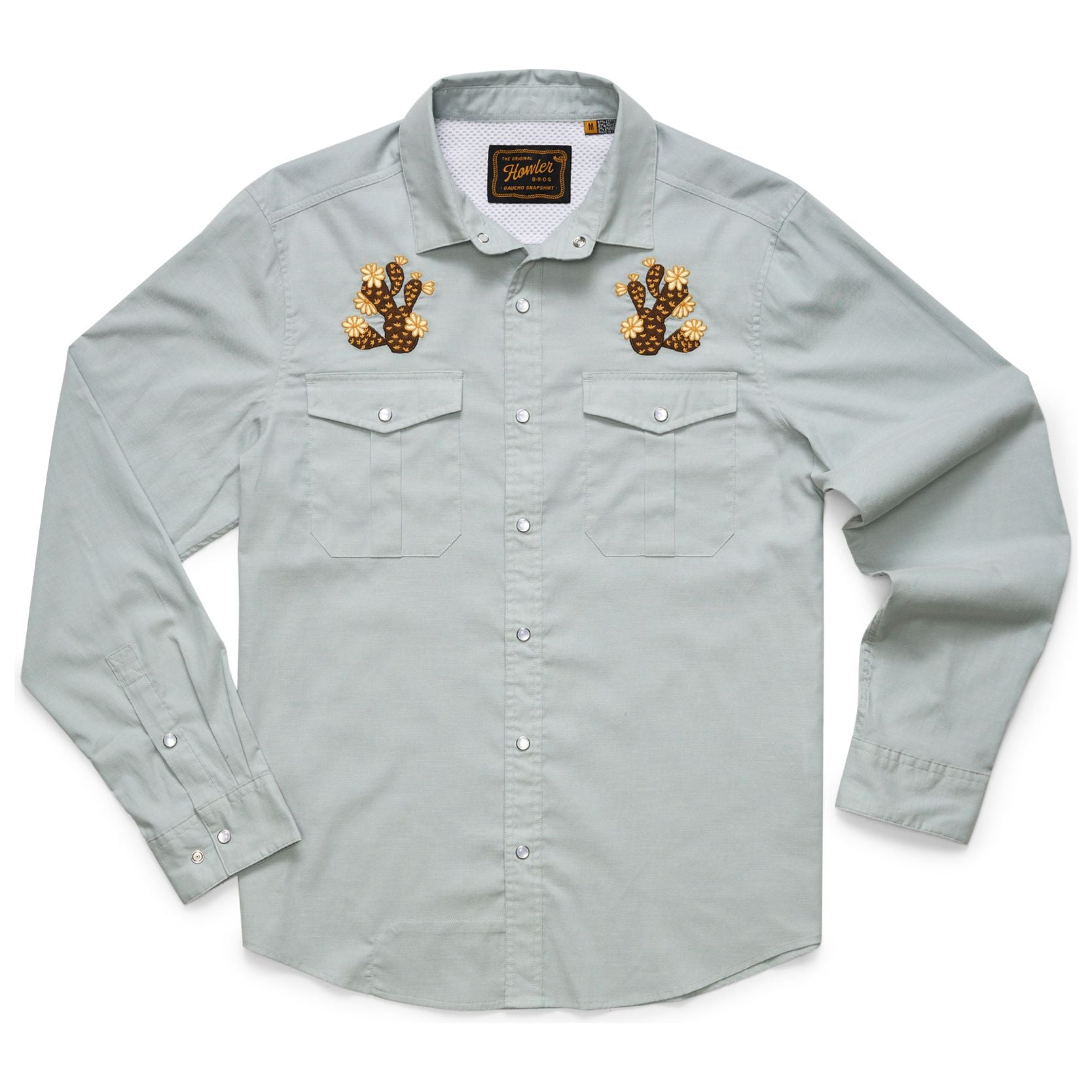 Howler Brothers Gaucho Snapshirt Prickly Pears Image 01