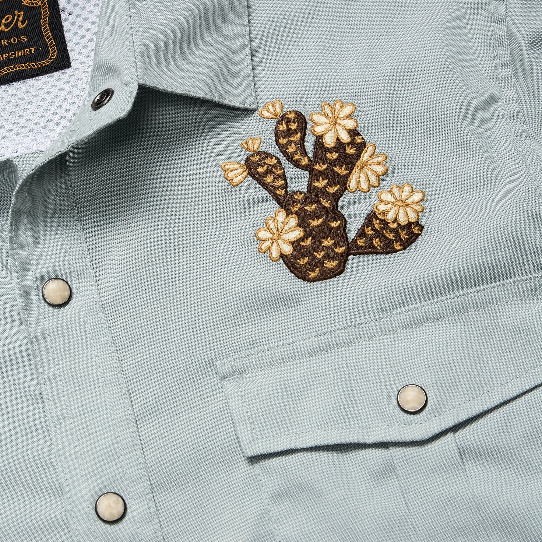 Howler Brothers Gaucho Snapshirt Prickly Pears Image 05