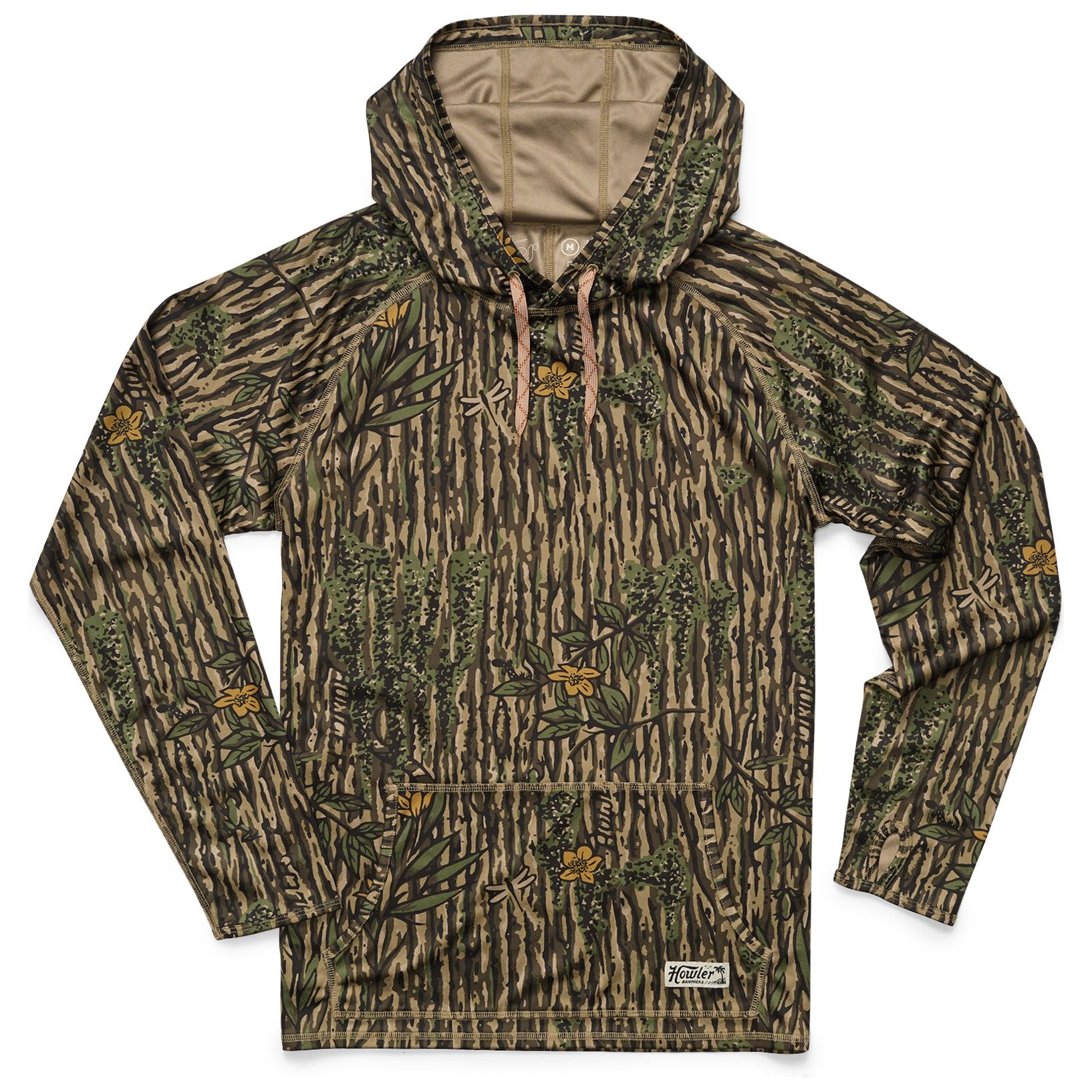 Howler Brothers Loggerhead Hoodie Swamp Country Camo Image 01