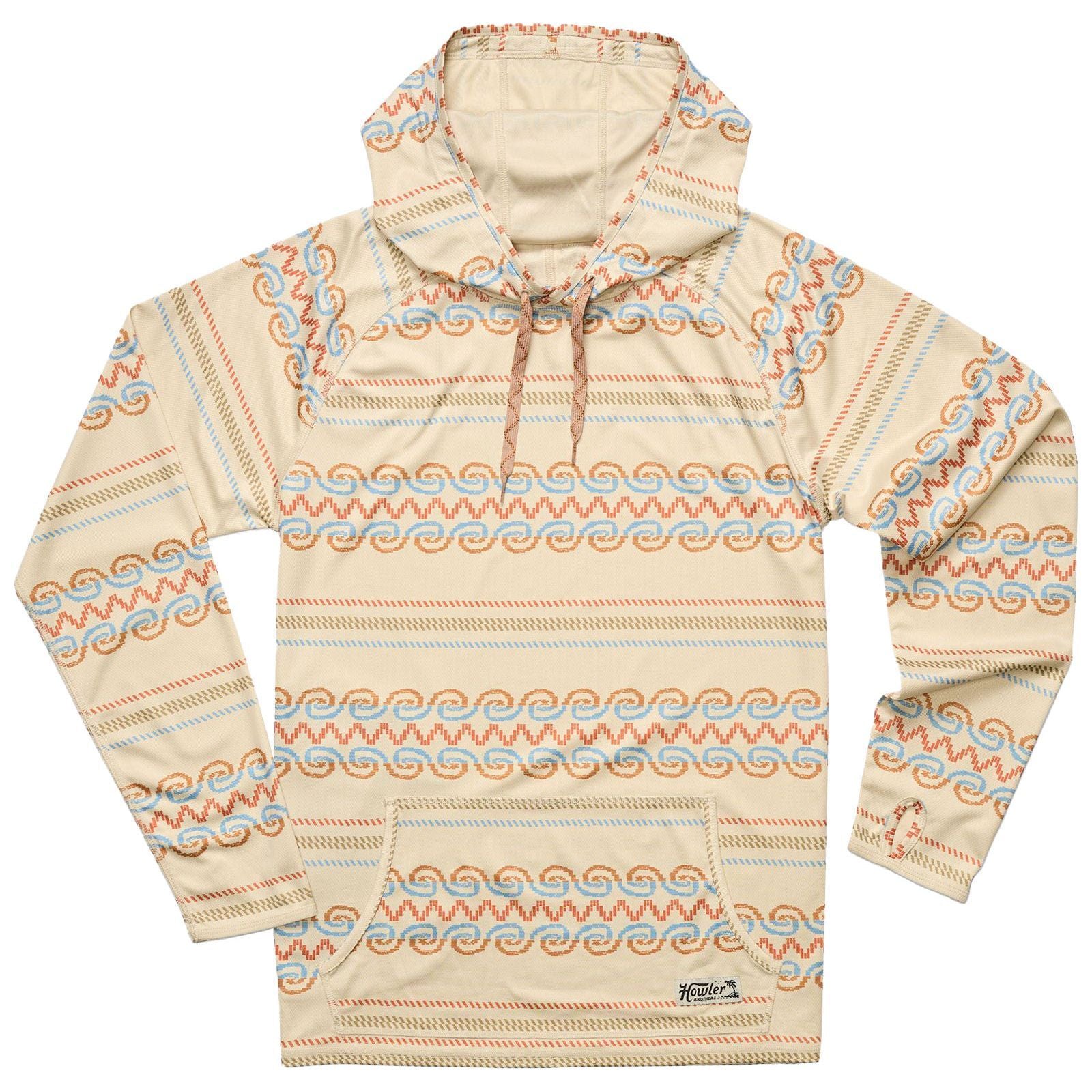Howler Brothers Loggerhead Hoodie Zicatela : Off White Image 01