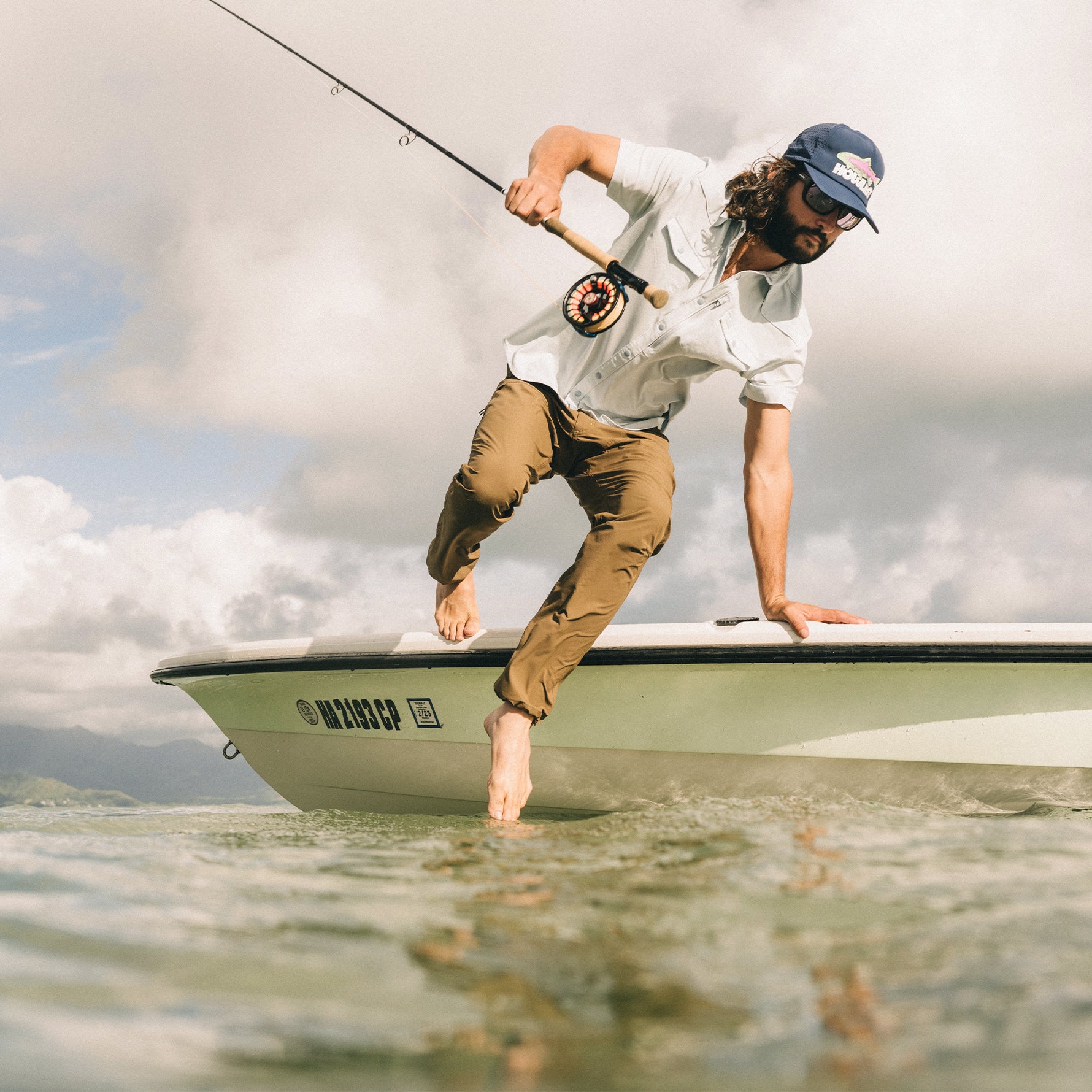 Howler Brothers Shoalwater Tech Pants Teak Image 08
