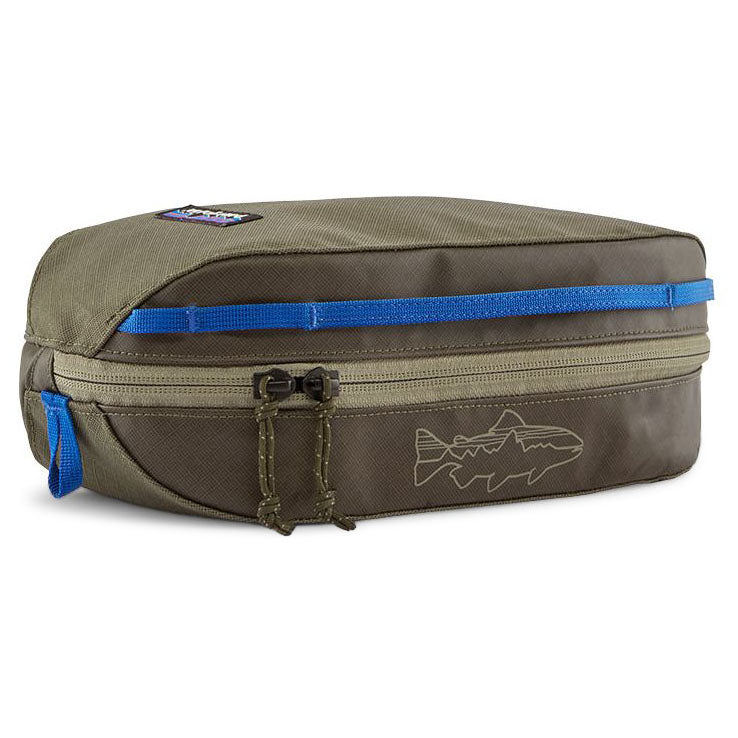 Patagonia Black Hole Cube 3L Basin Green with Fitz Trout Image 01