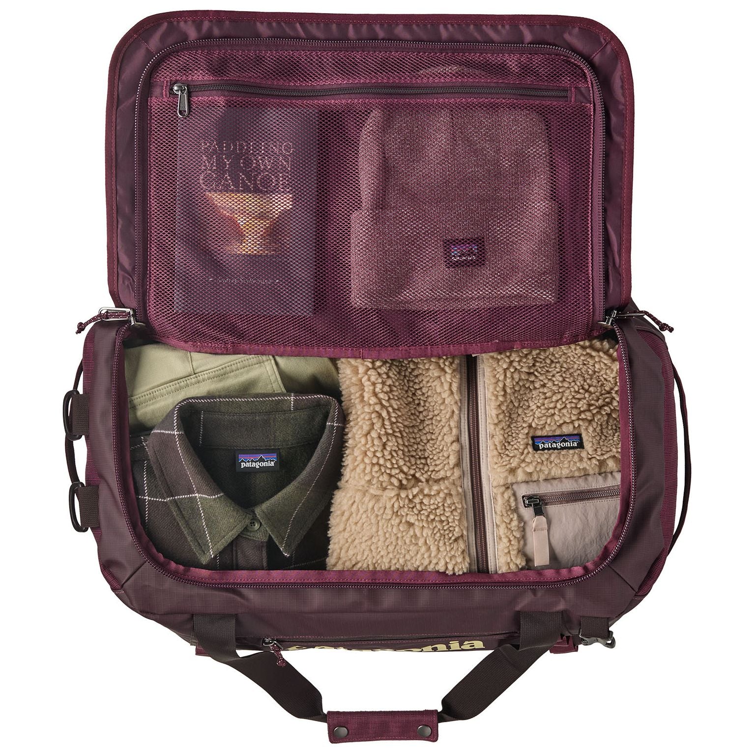 Patagonia Black Hole Duffel 40L Berry Fig Image 02
