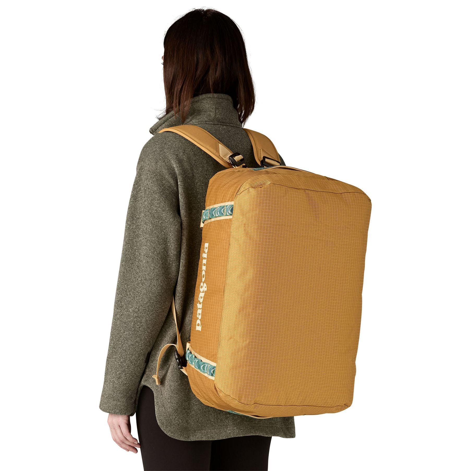 Patagonia Black Hole Duffel 40L Pufferfish Gold Image 03