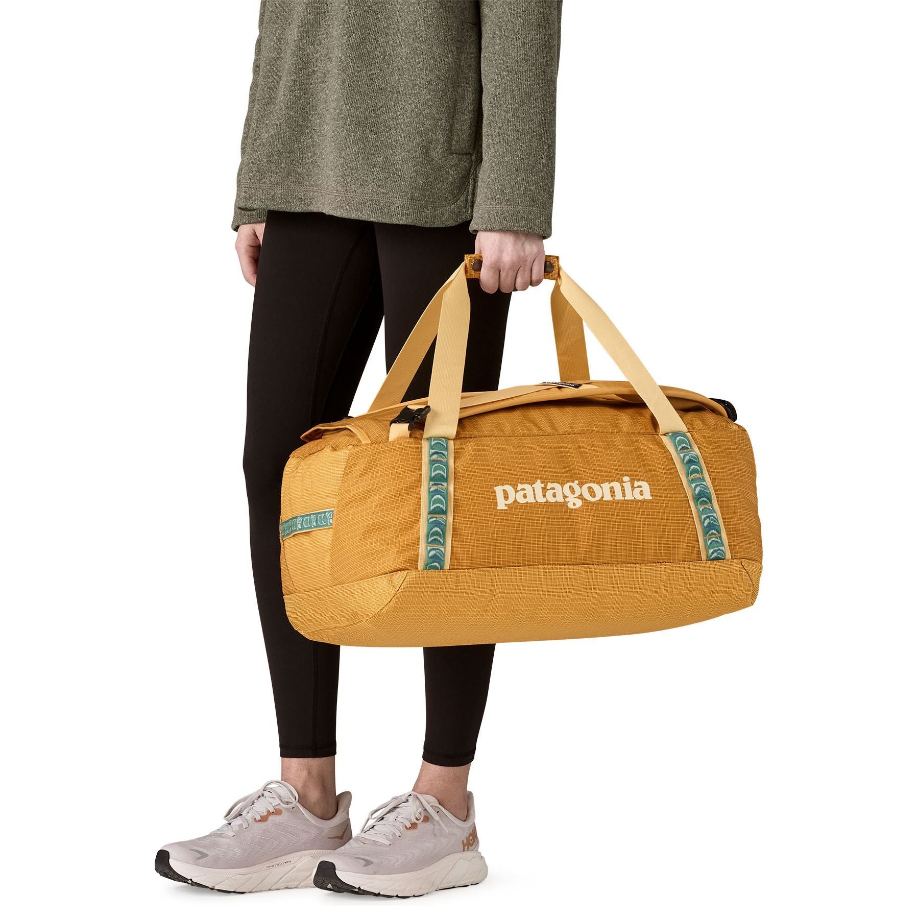 Patagonia Black Hole Duffel 40L Pufferfish Gold Image 04