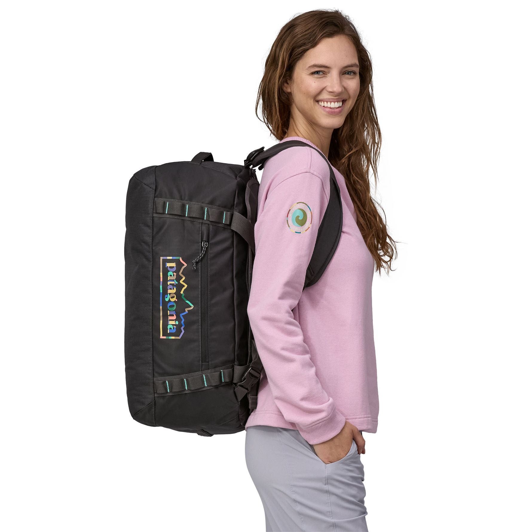 Patagonia Black Hole Duffel 40L Unity Fitz: Ink Black Image 03