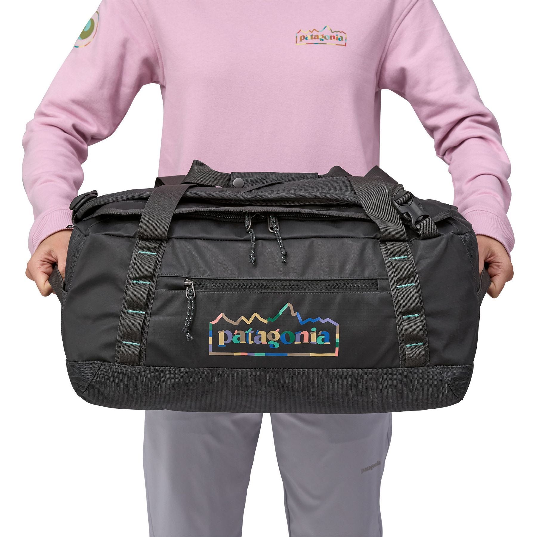 Patagonia Black Hole Duffel 40L Unity Fitz: Ink Black Image 04