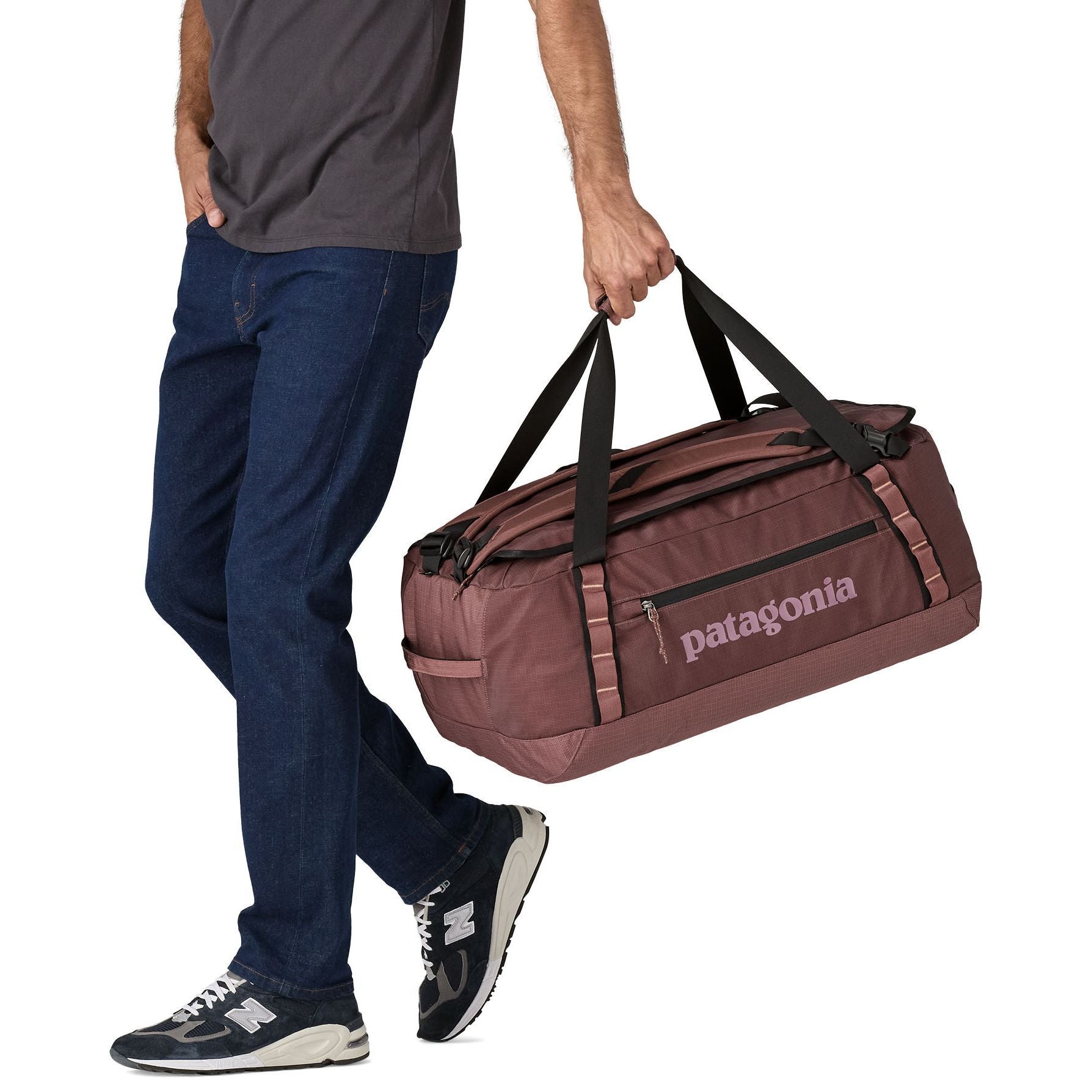 Patagonia Black Hole Duffel 55L Dulse Mauve Image 03