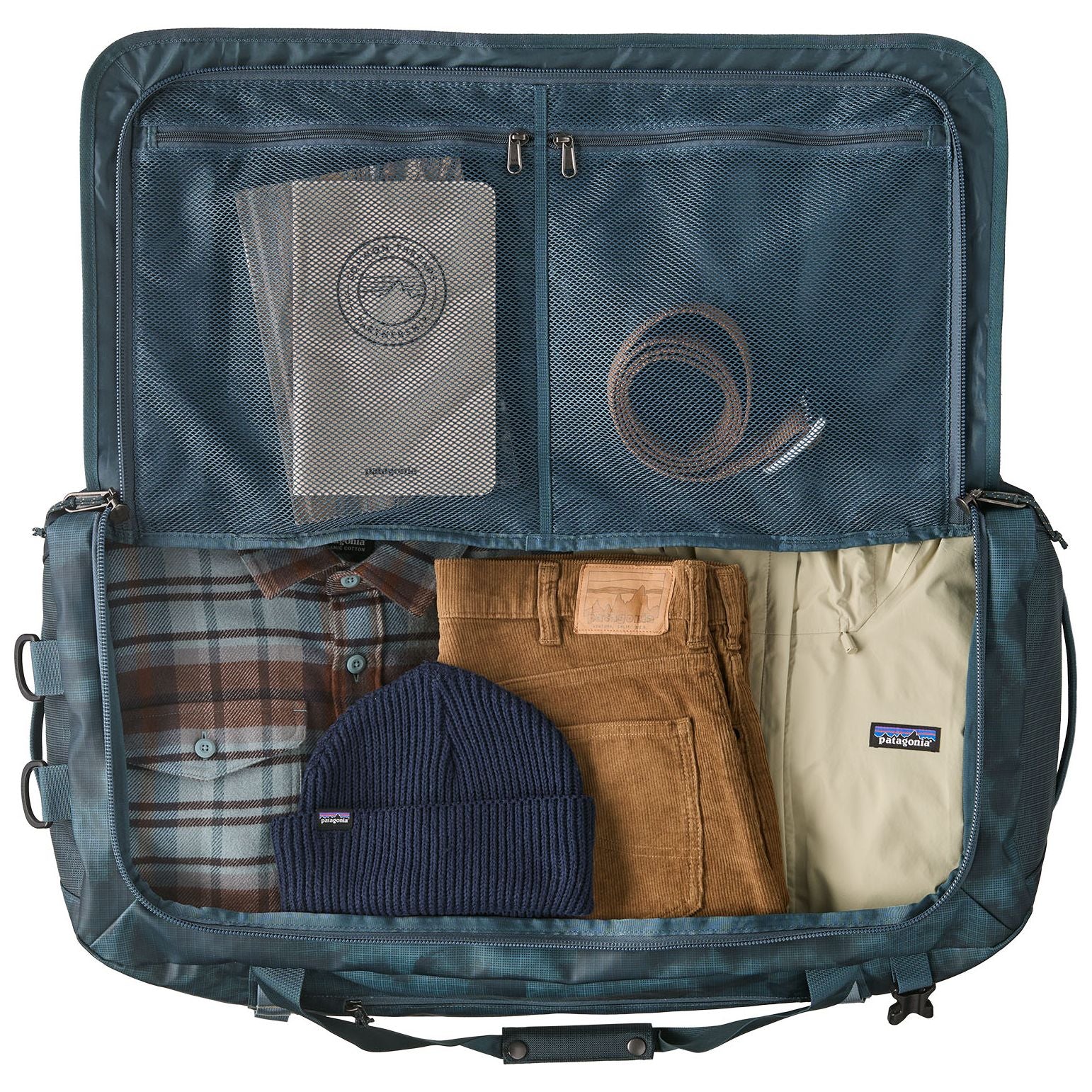Patagonia Black Hole Duffel 70L Sastrugi: Summit Blue Image 02