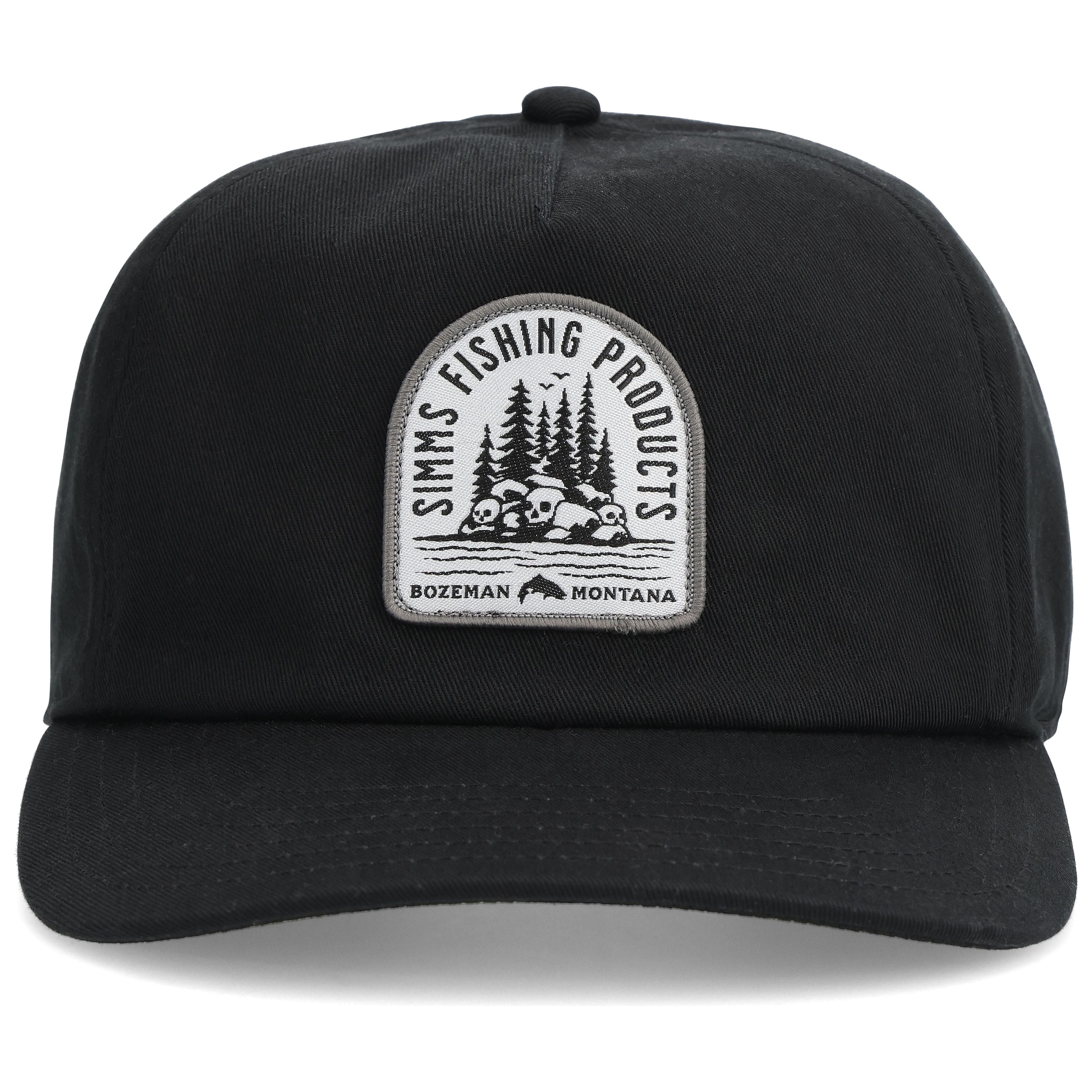 Simms Double Haul Cap Black Image 01