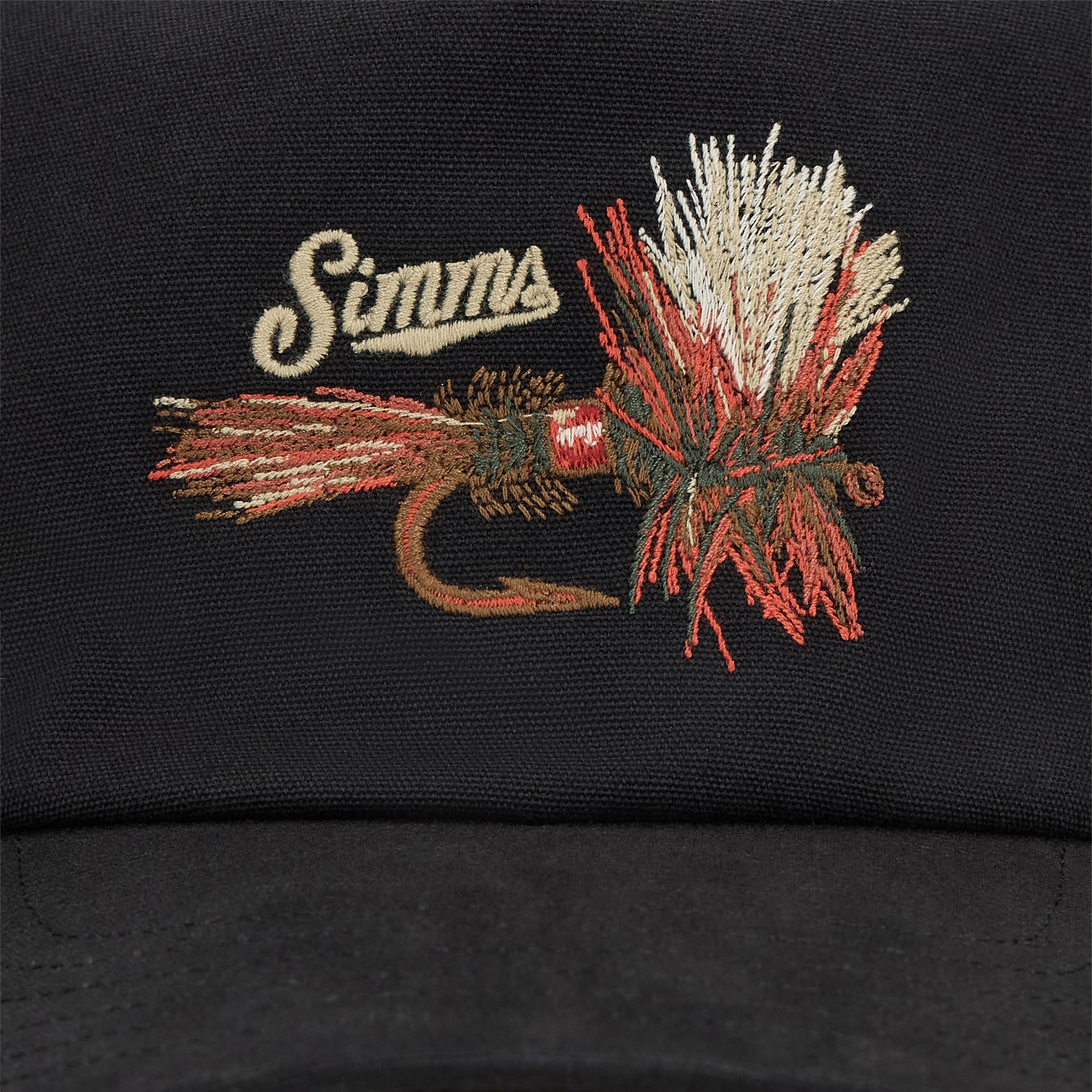 Simms Double Haul Cap Black Royal Wulff Image 03