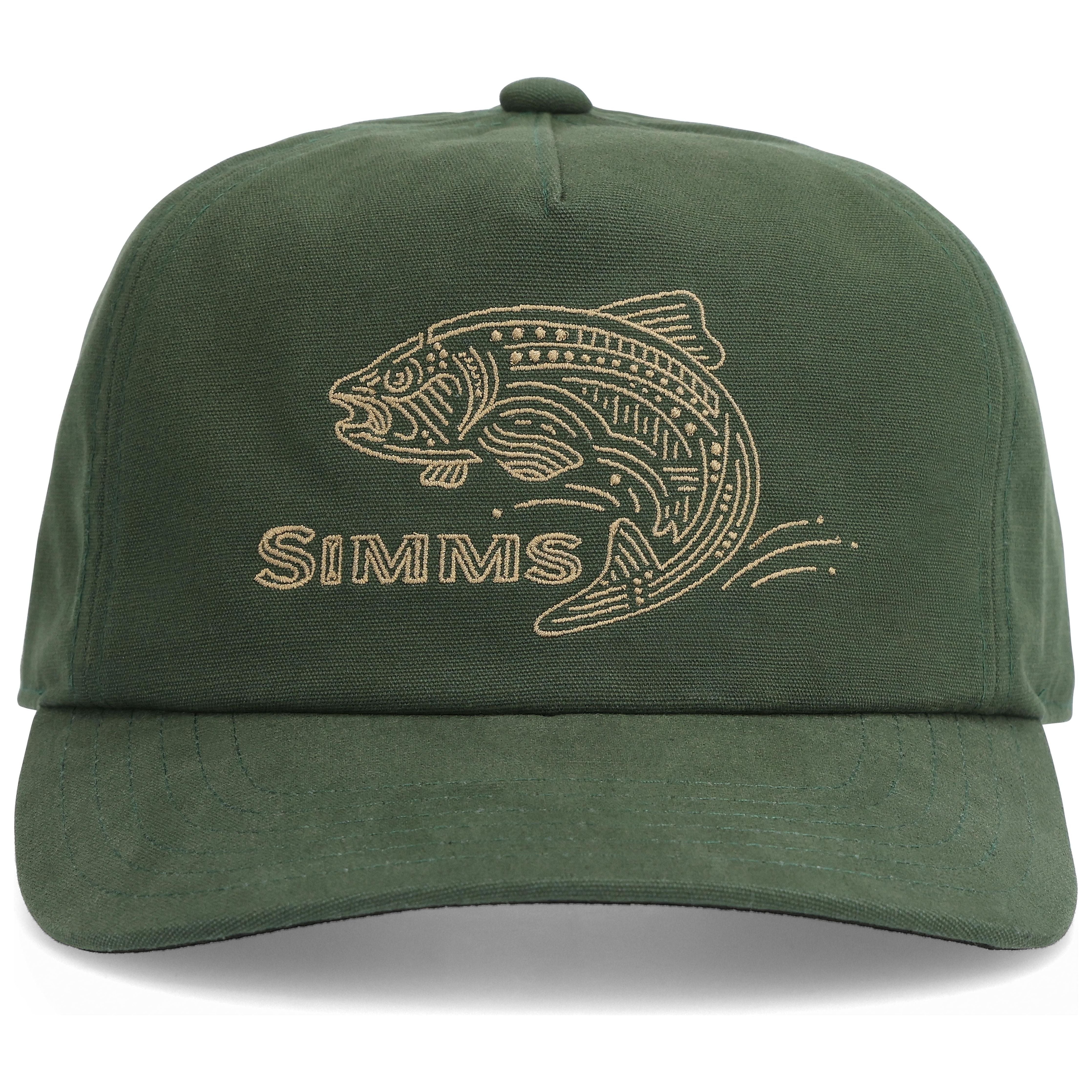 Simms Double Haul Cap Riffle Green Image 01