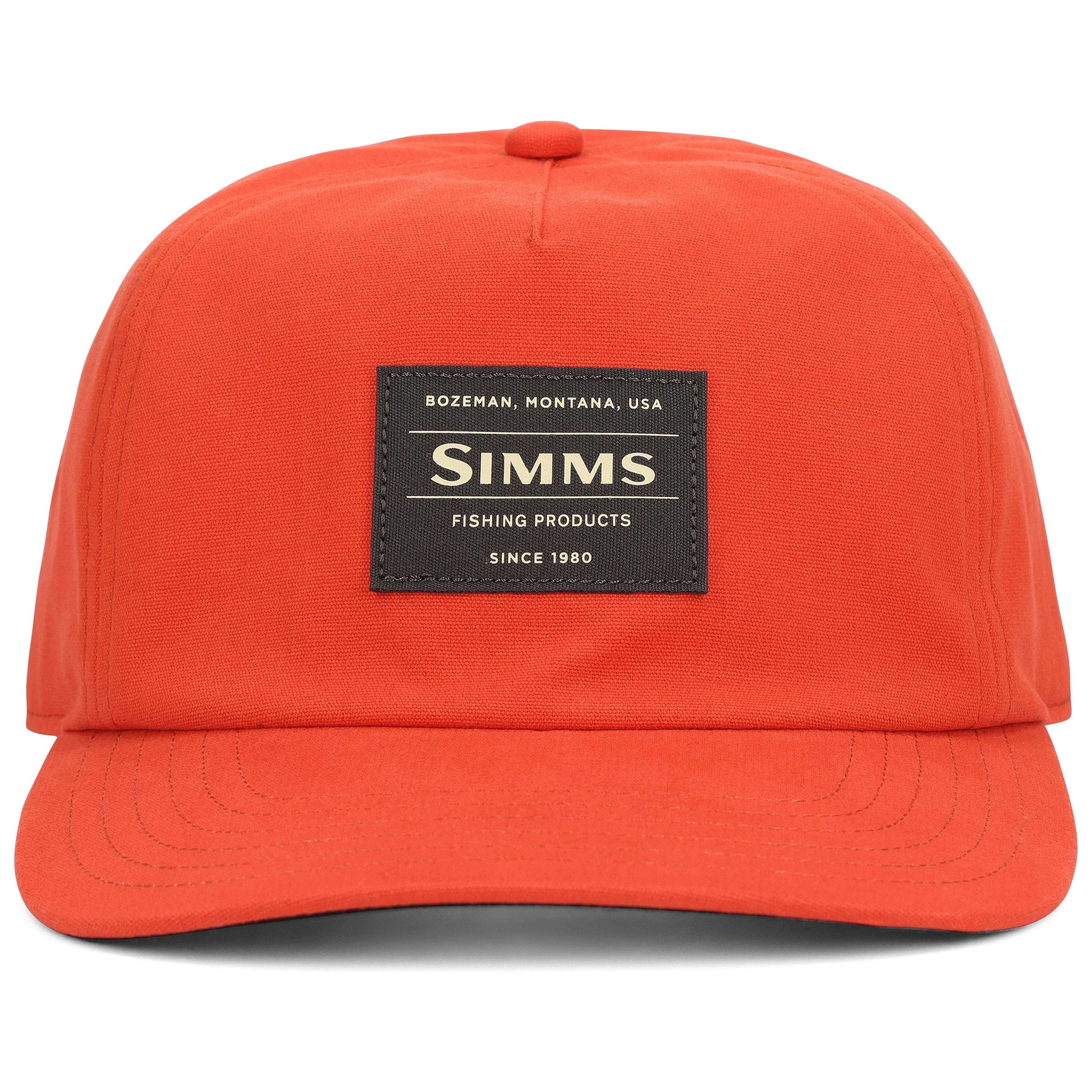 Simms Double Haul Cap Simms Orange Image 01