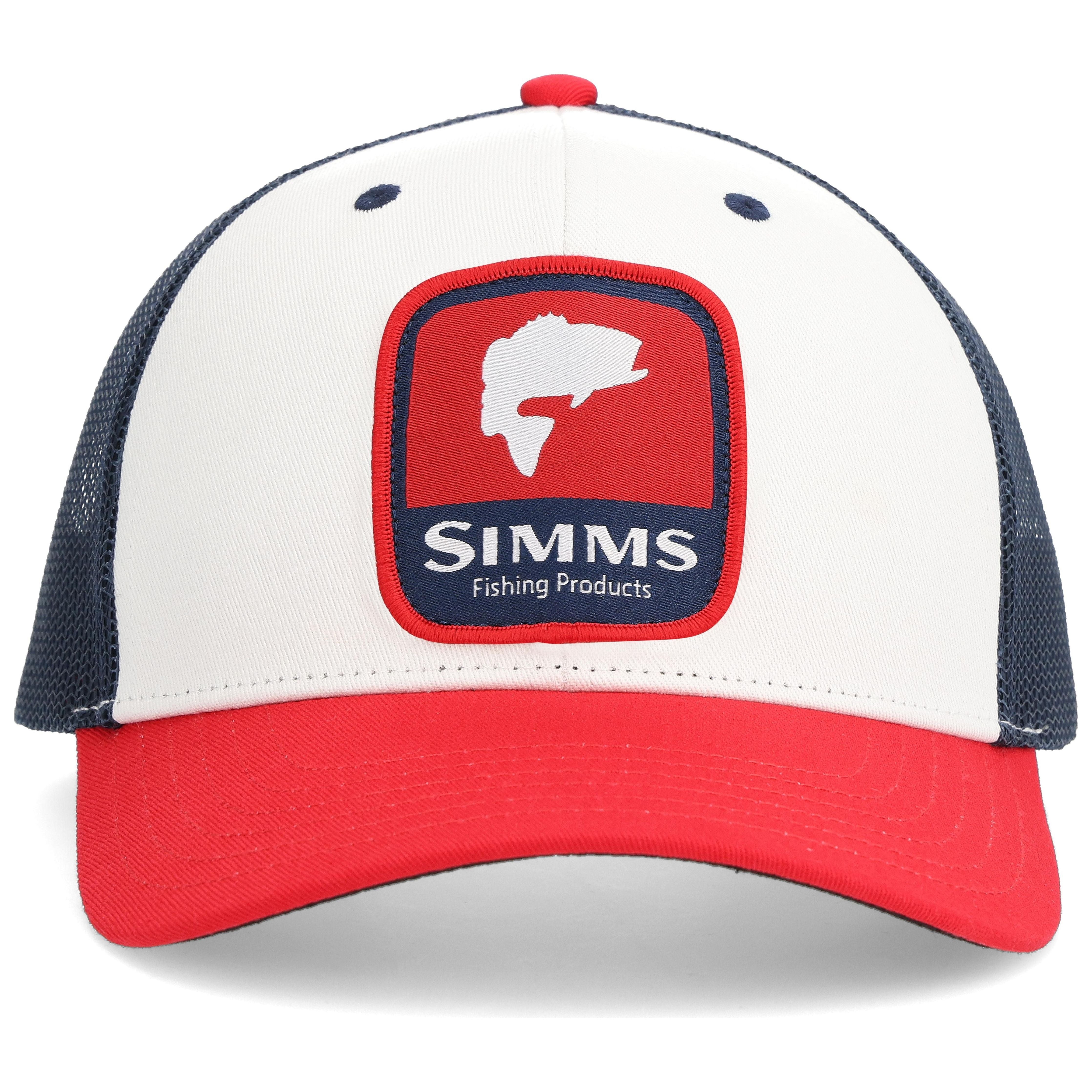 Simms Double Haul Icon Trucker Bass Americana Image 01