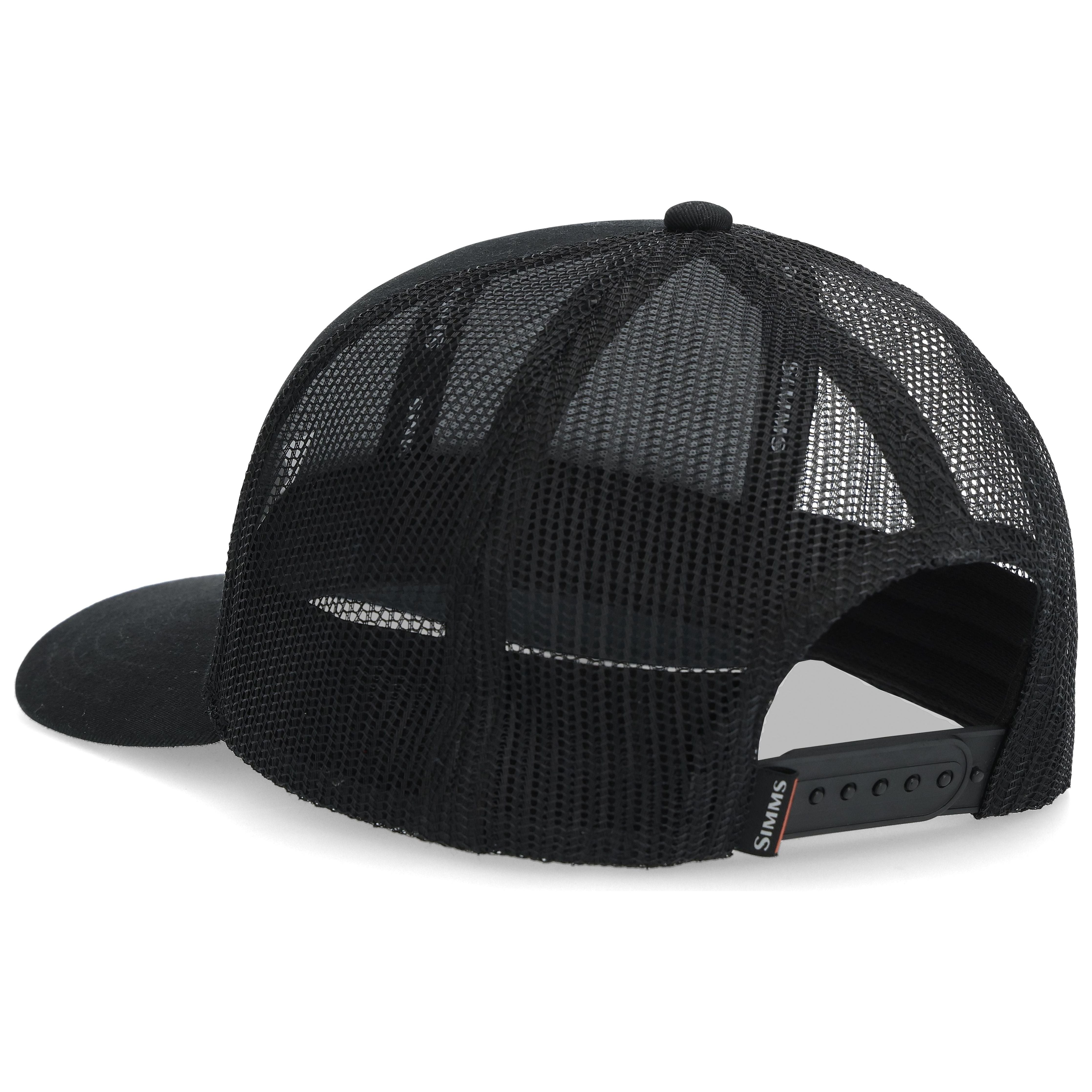 Simms Double Haul Icon Trucker Bass Black Image 02