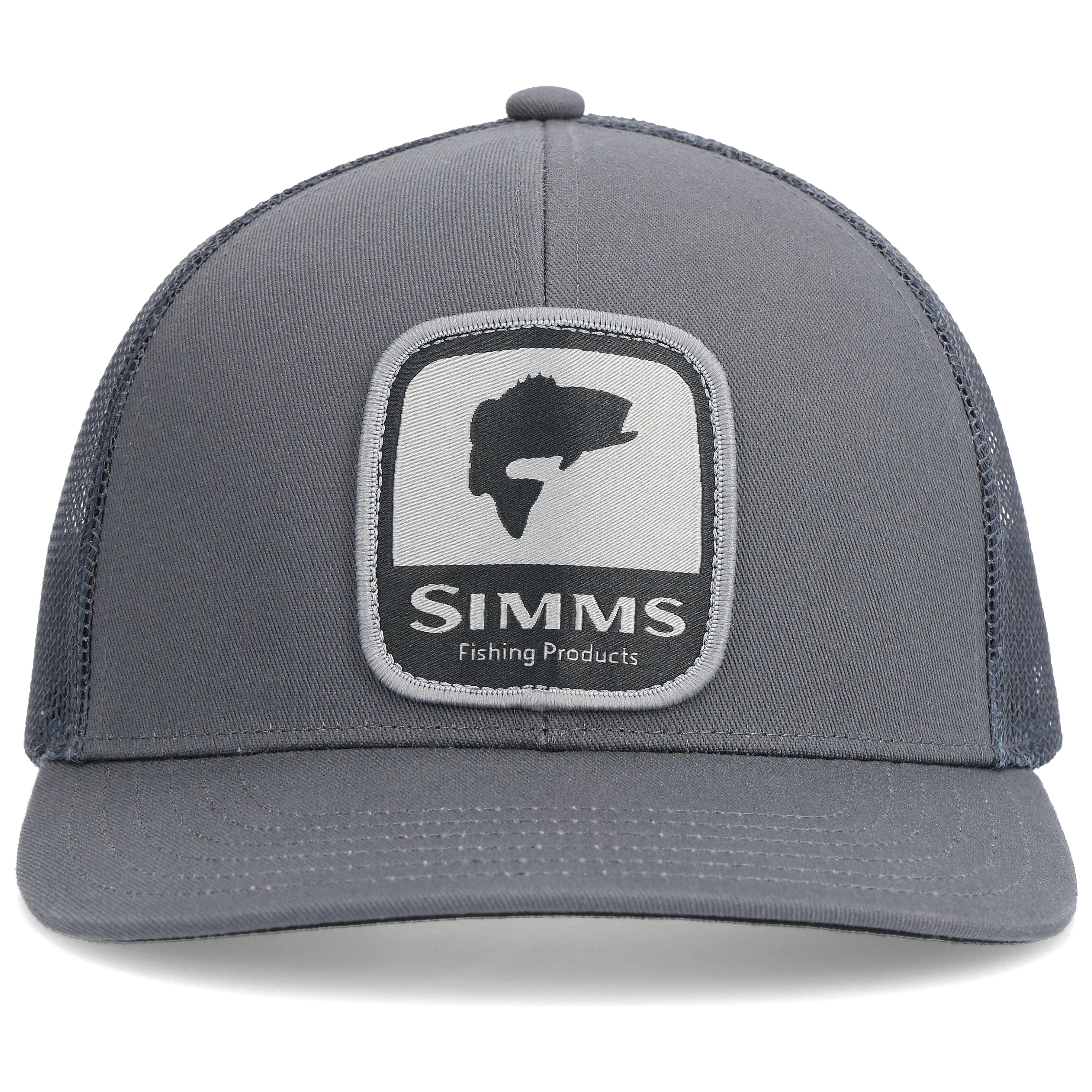 Simms Double Haul Icon Trucker Bass Gunmetal Image 01