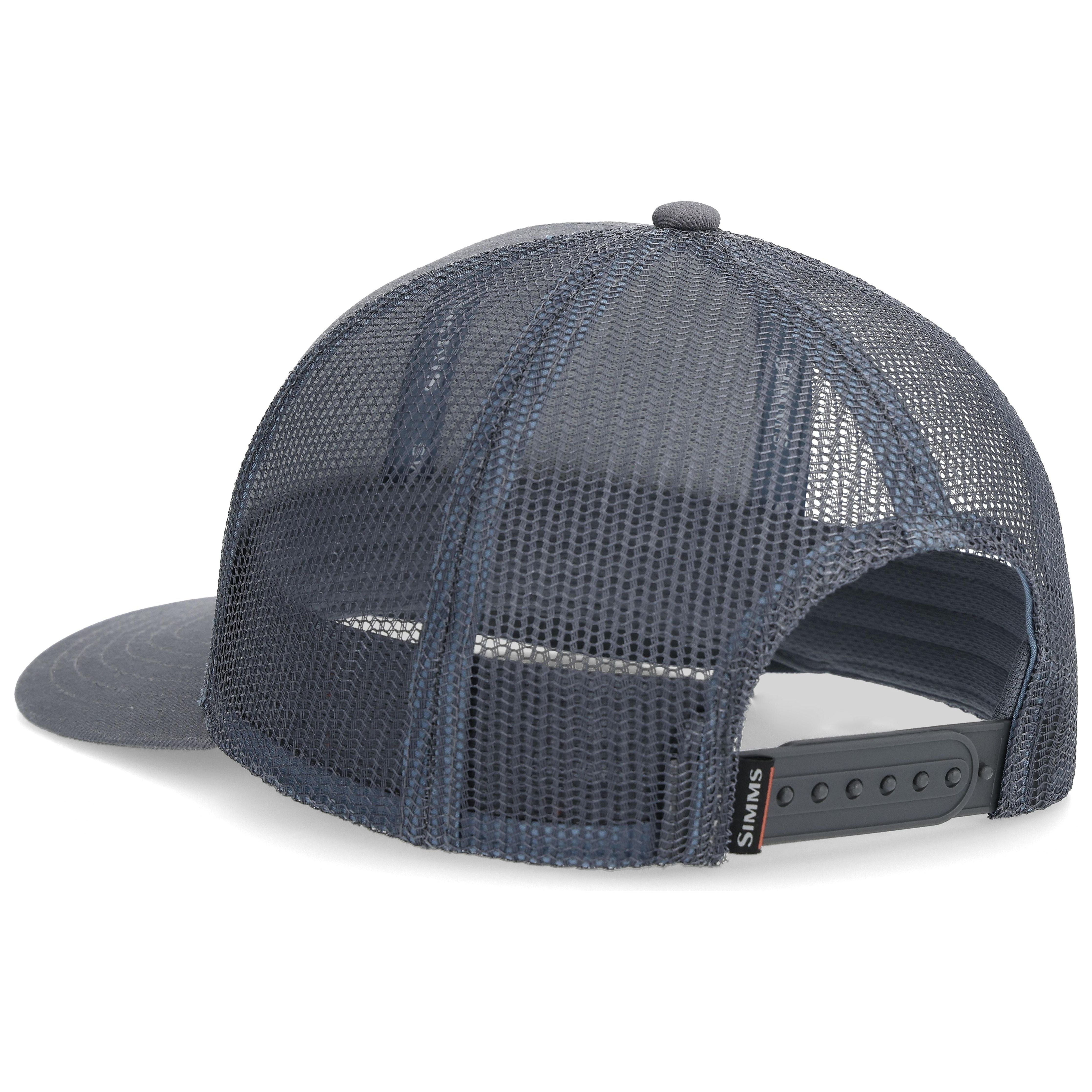 Simms Double Haul Icon Trucker Bass Gunmetal Image 02