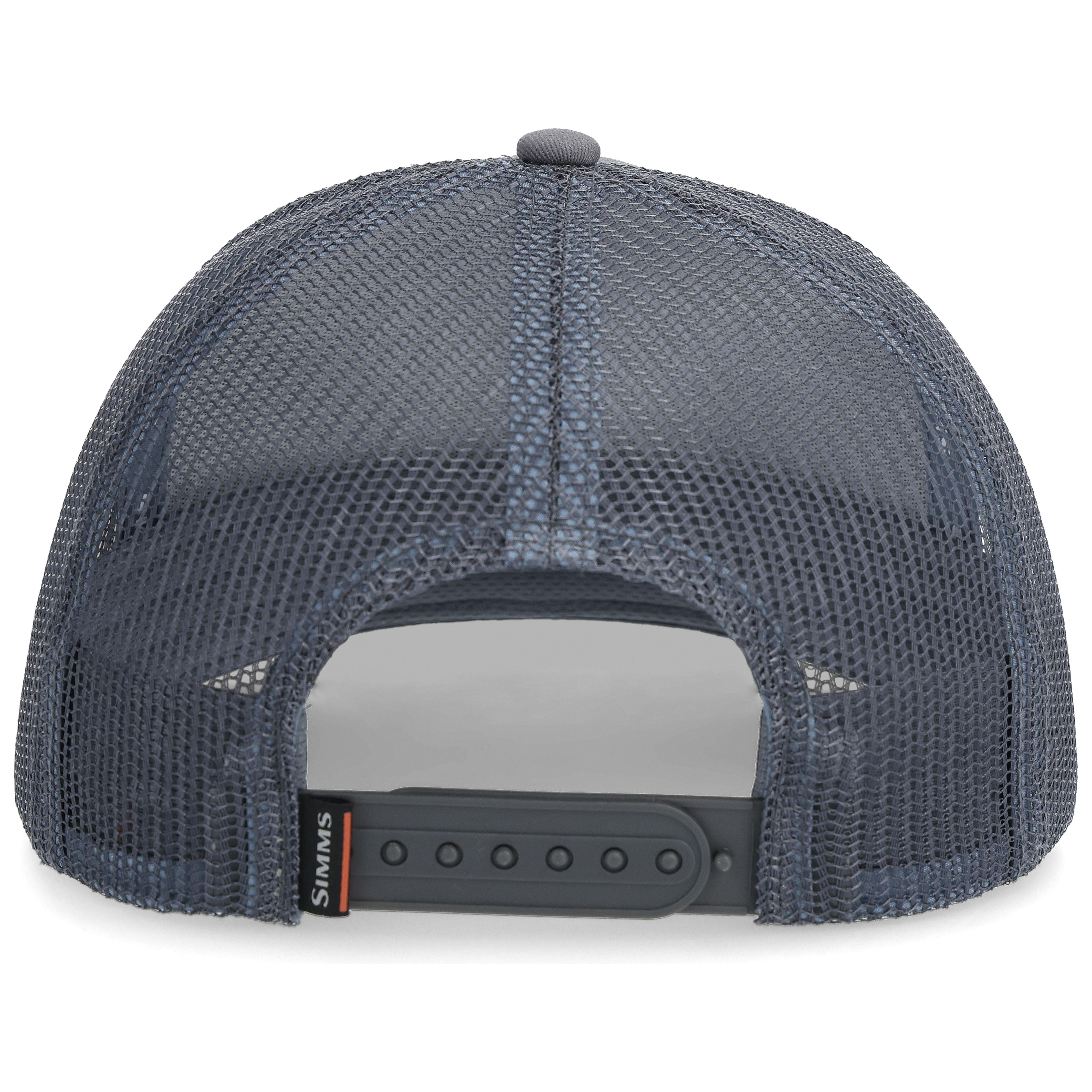 Simms Double Haul Icon Trucker Bass Gunmetal Image 03