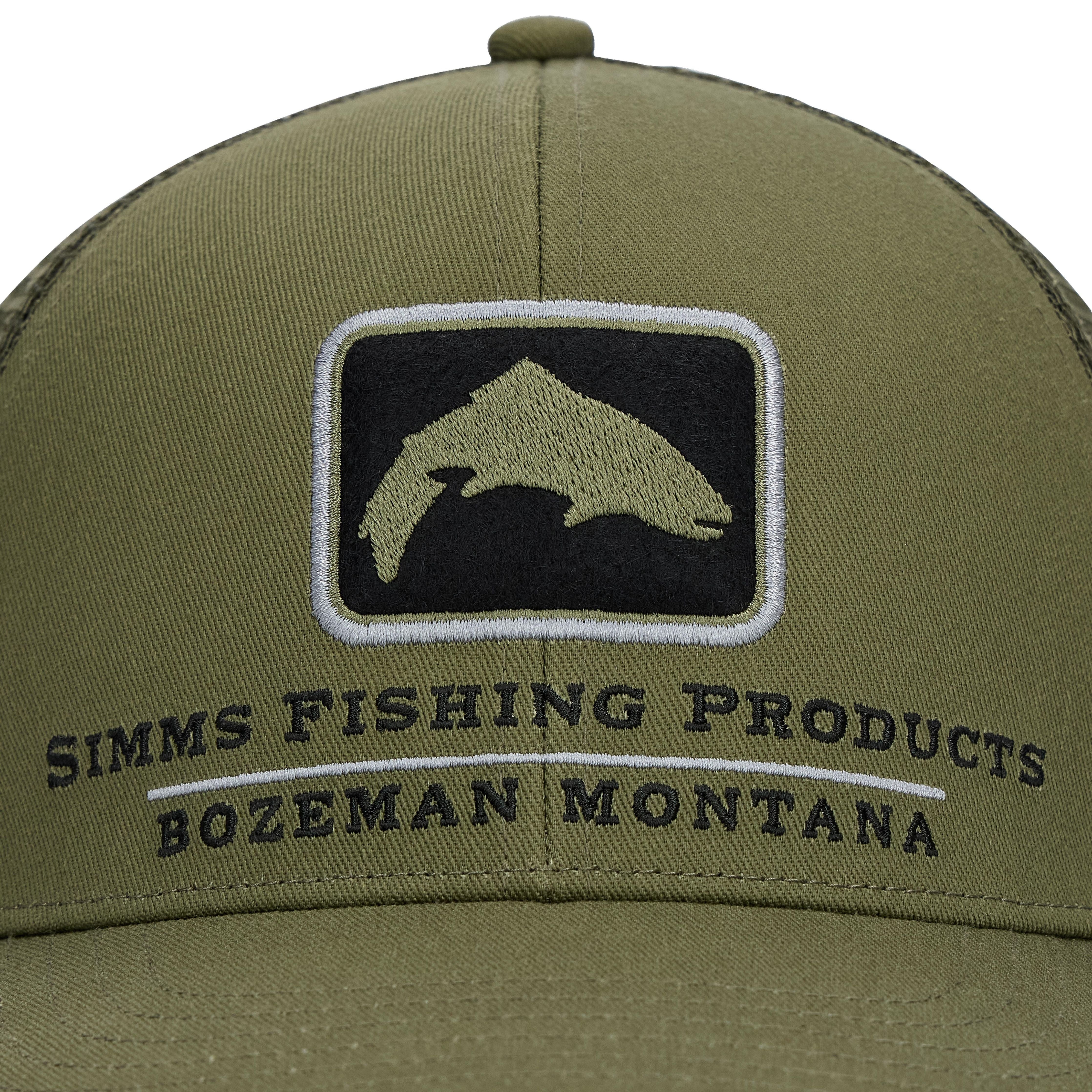 Simms Double Haul Icon Trucker Loden Image 03