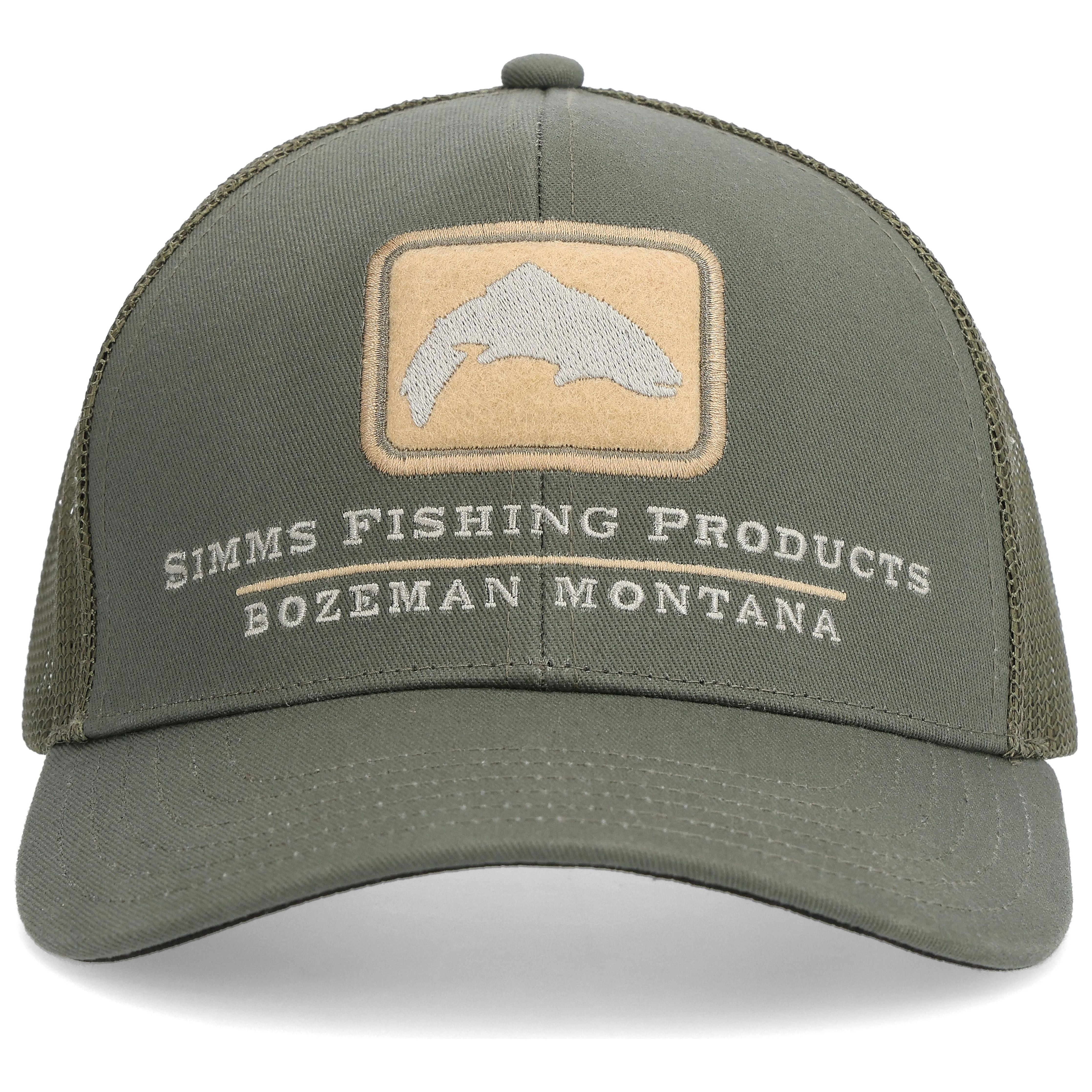 Simms Double Haul Icon Trucker Smokey Olive Image 01