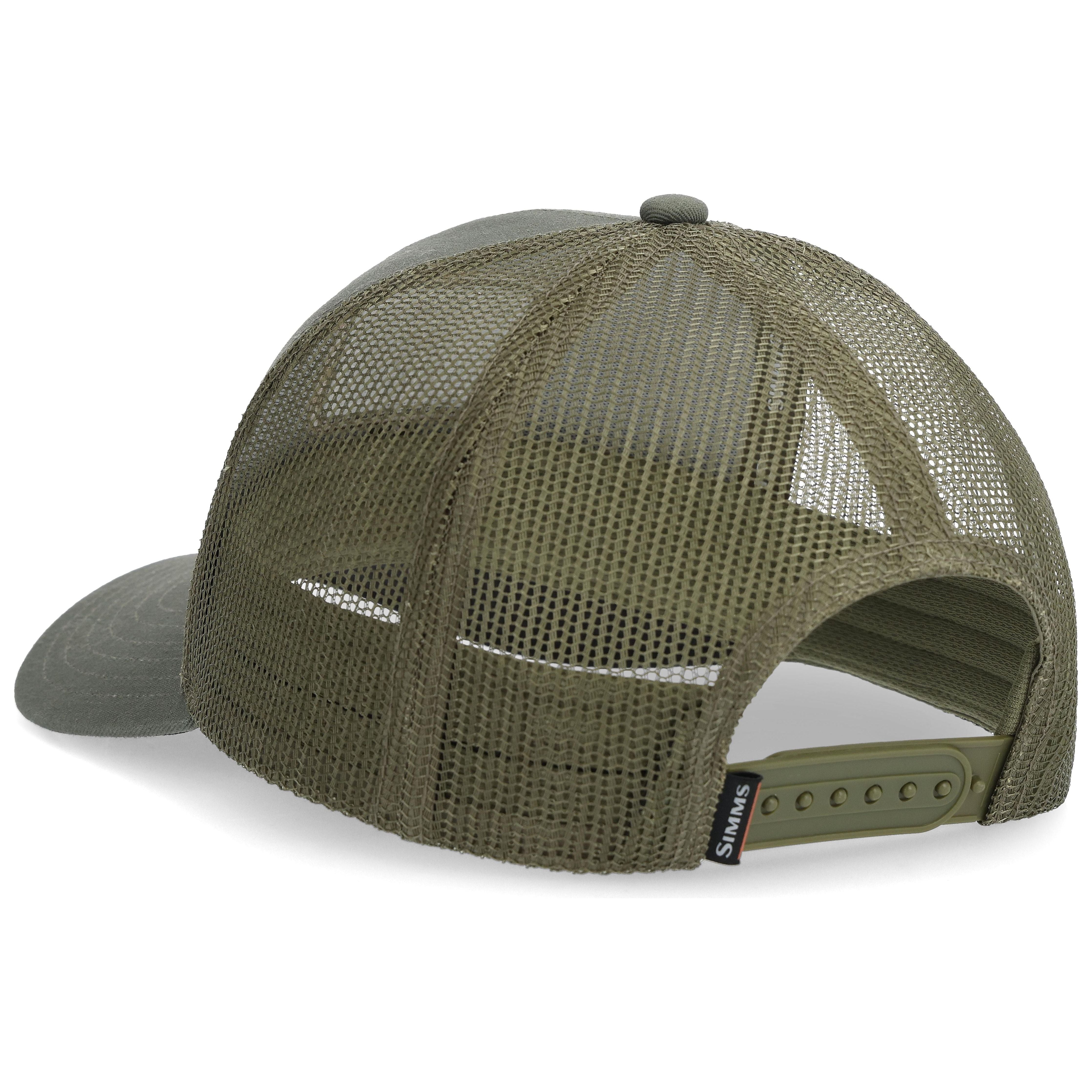 Simms Double Haul Icon Trucker Smokey Olive Image 02