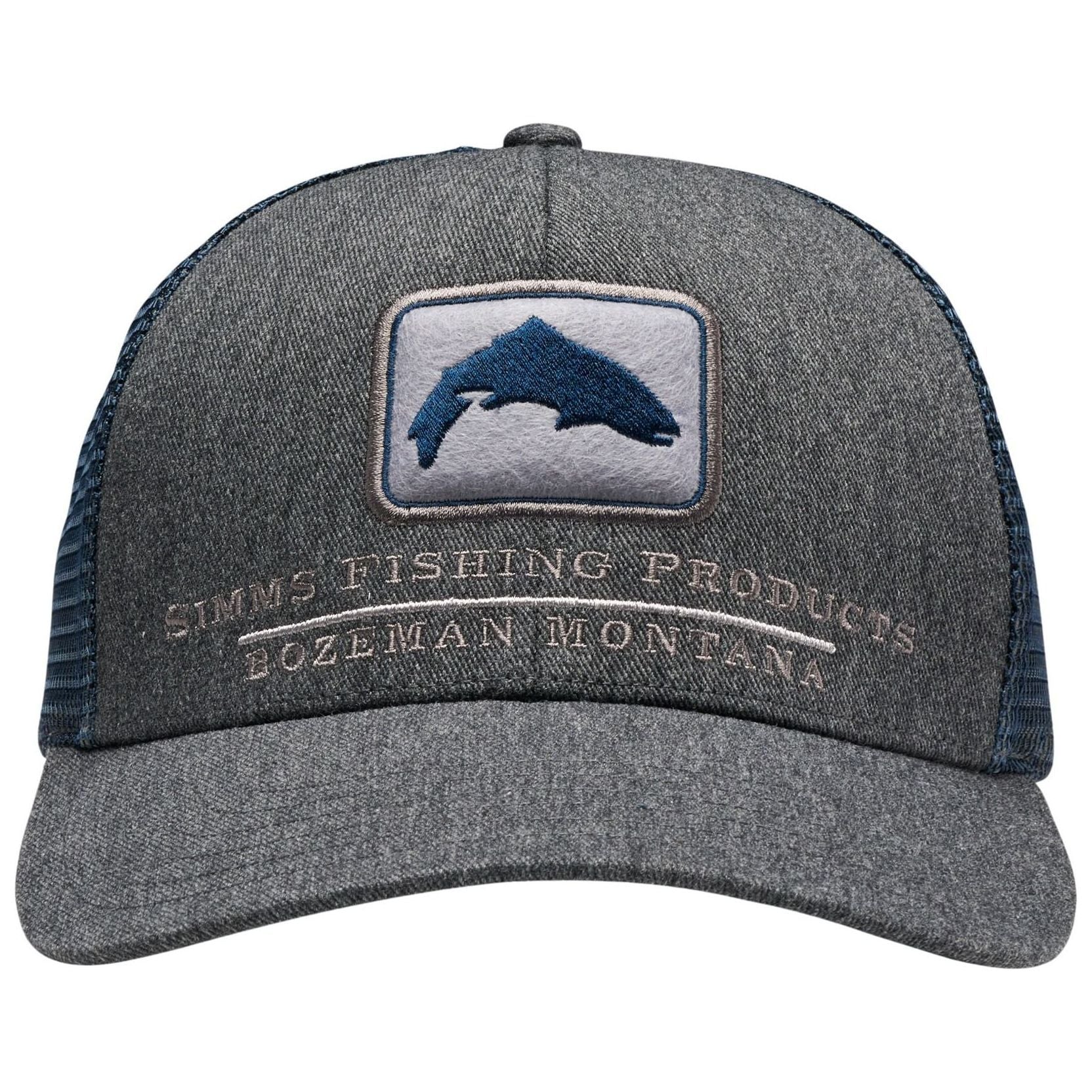 Simms Double Haul Icon Trucker Tahitian Pearl Heather Image 02