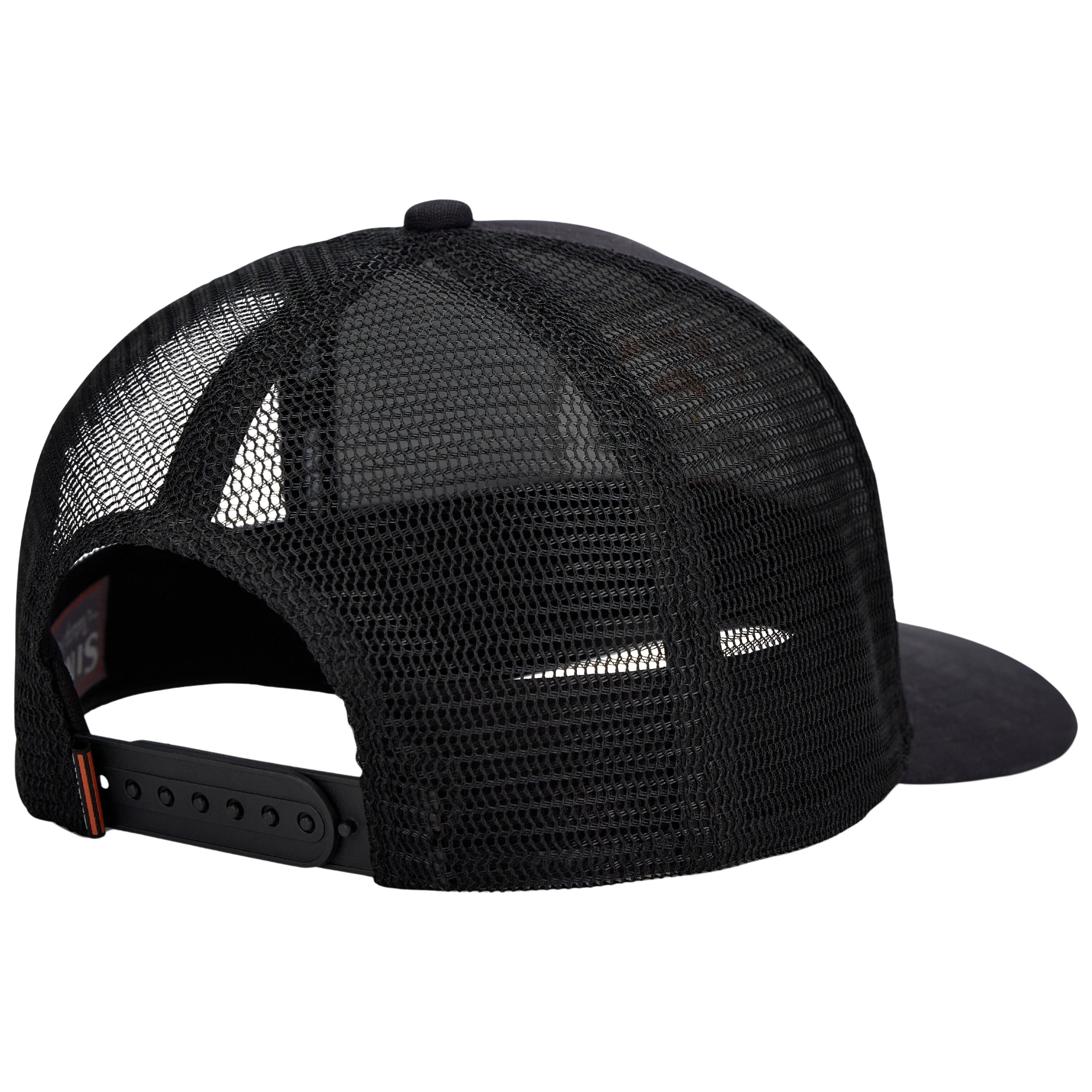 Simms Double Haul Trucker Black Rounder Image 02