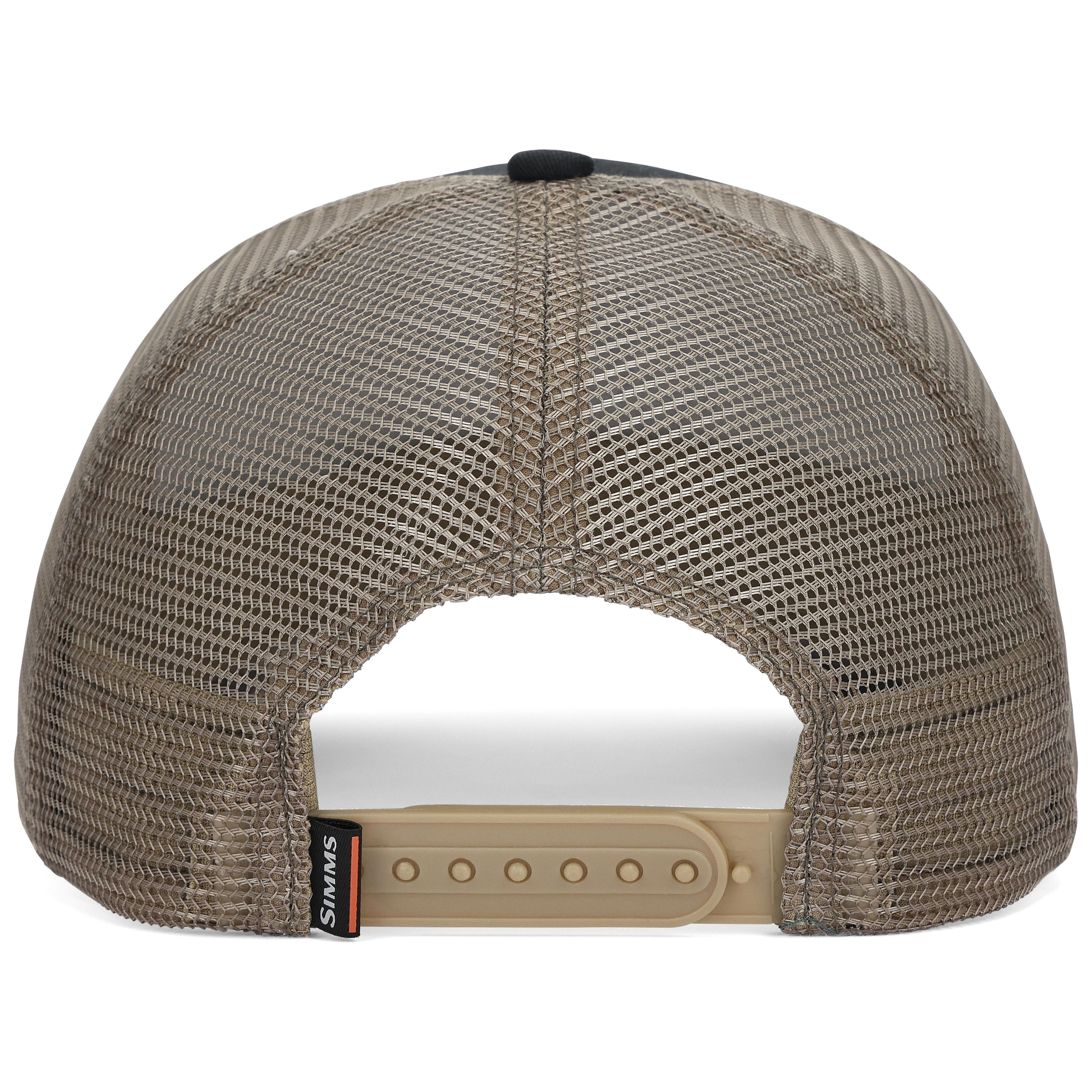 Simms Double Haul Trucker Stone Black Image 03