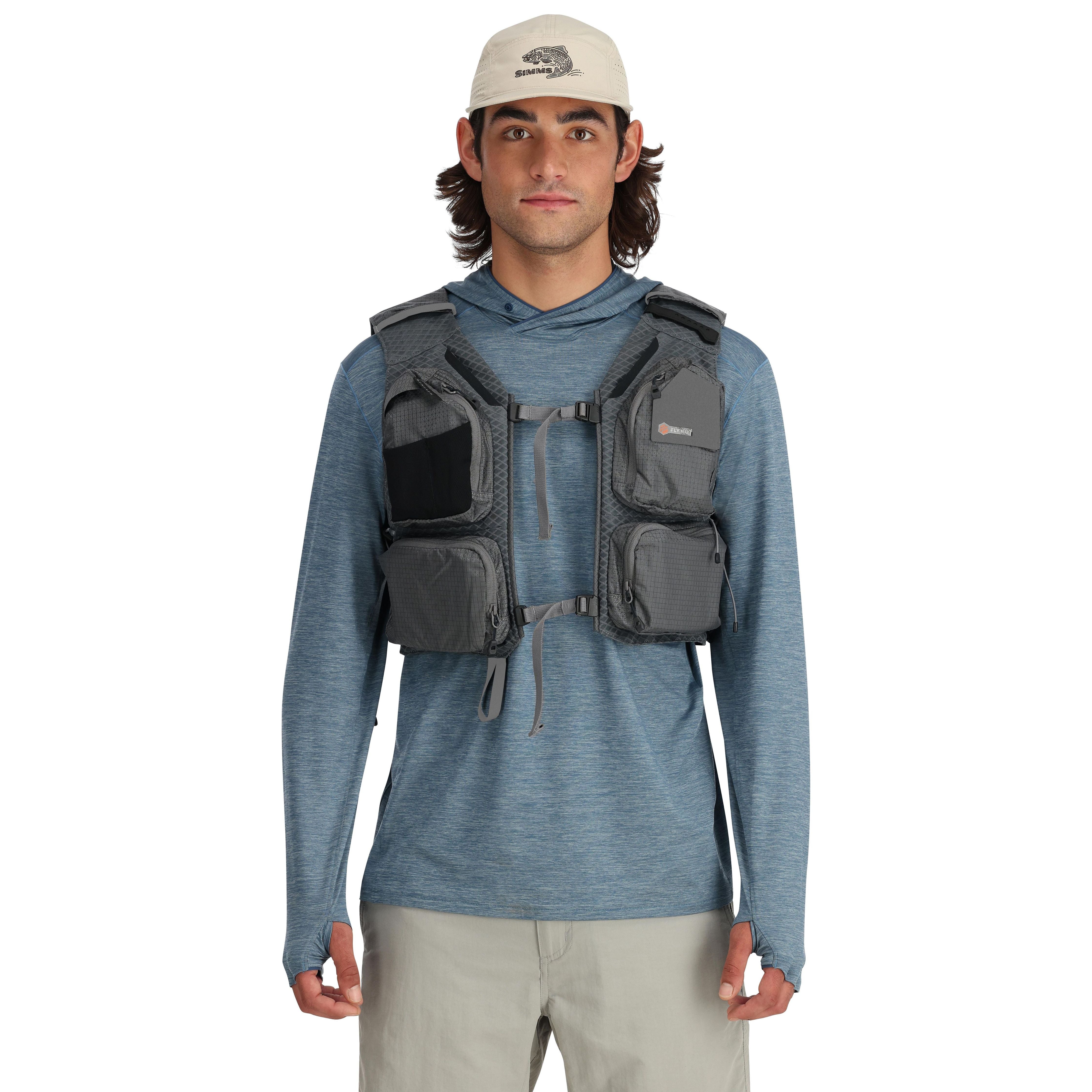 Simms Flyweight Vest Smoke Image 03