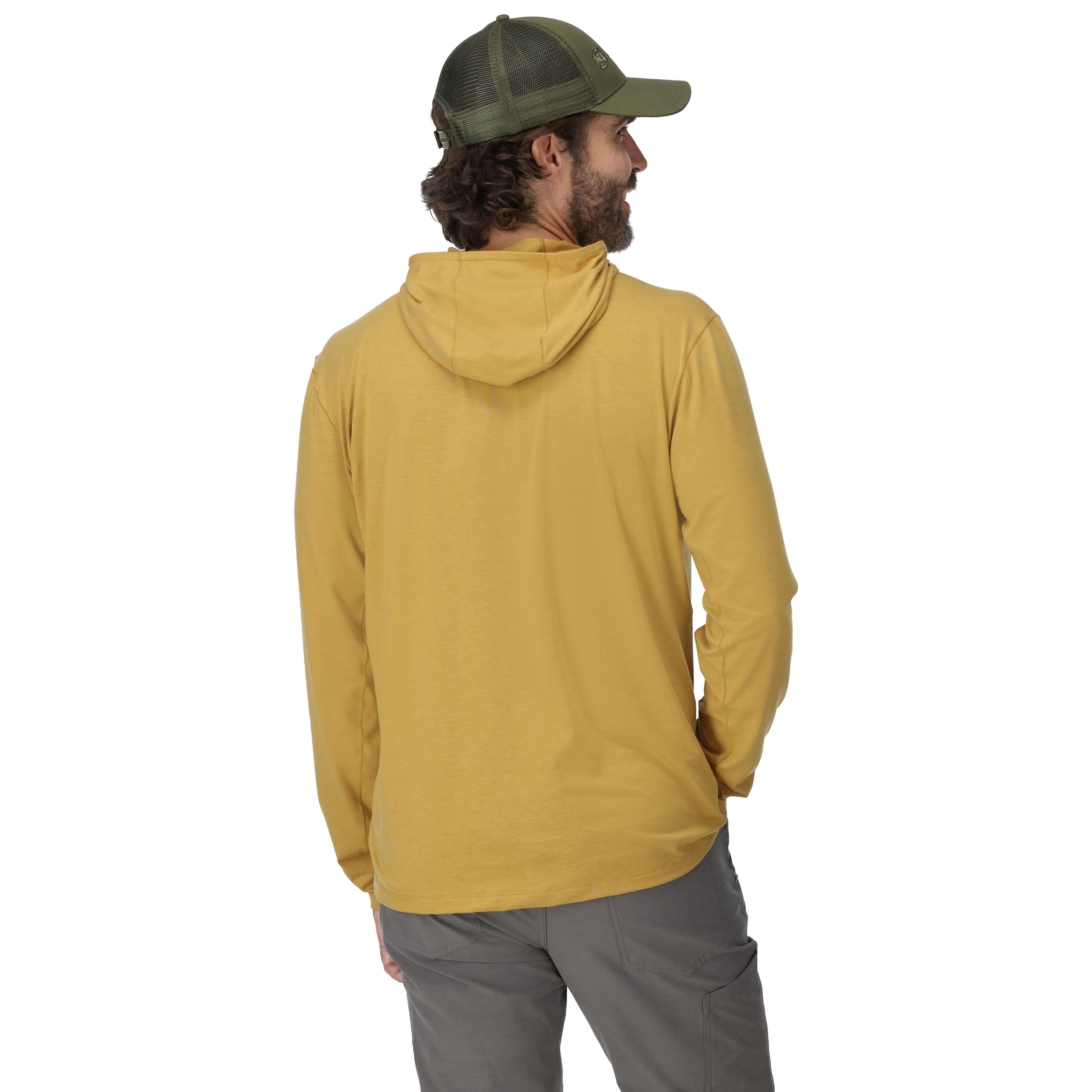 Simms Men's Glades Hoody Baltic Amber Heather Image 03