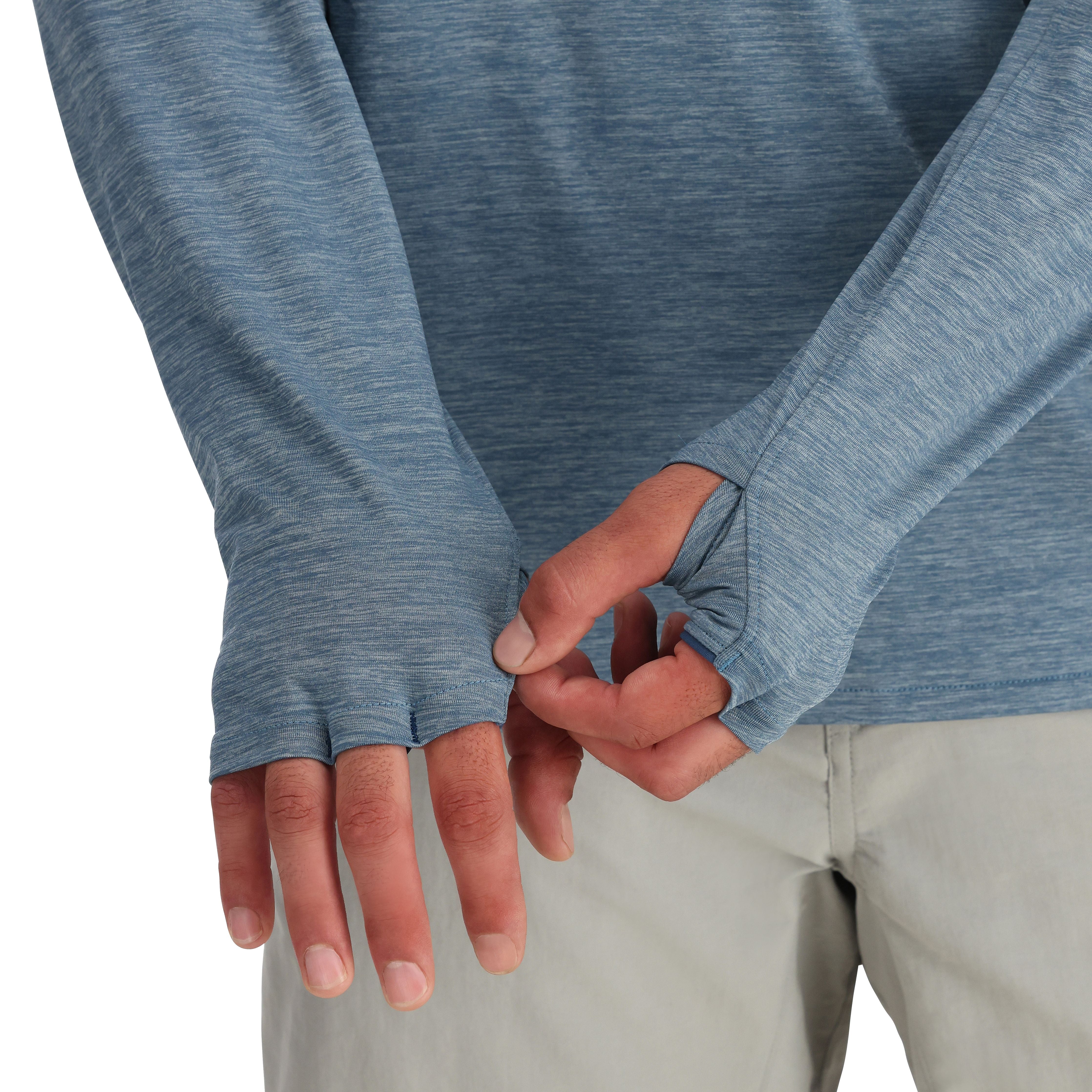 Simms SolarFlex Cooling Hoody Neptune Image 07