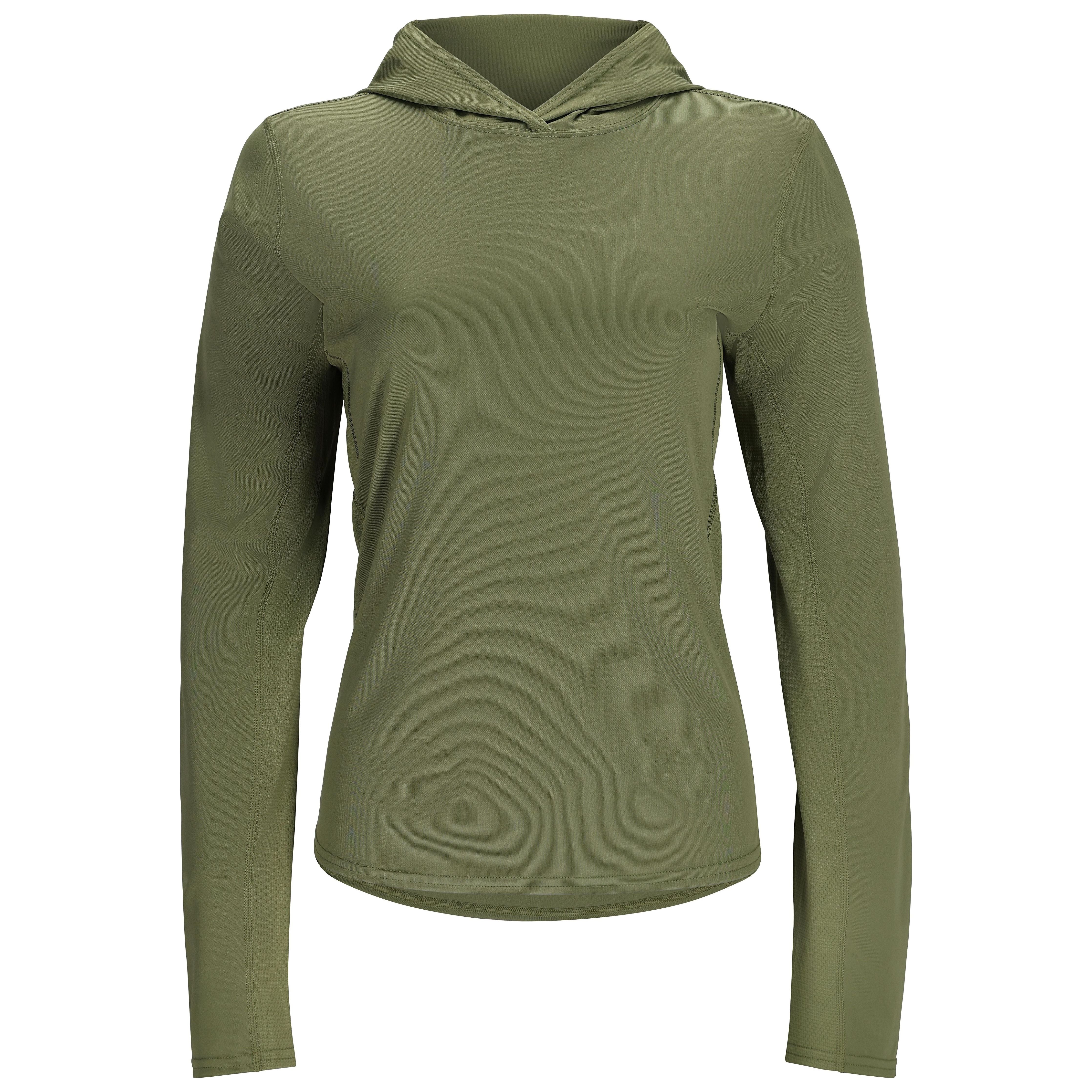Simms Women's Challenger Solar Hoody Dark Clover Image 01