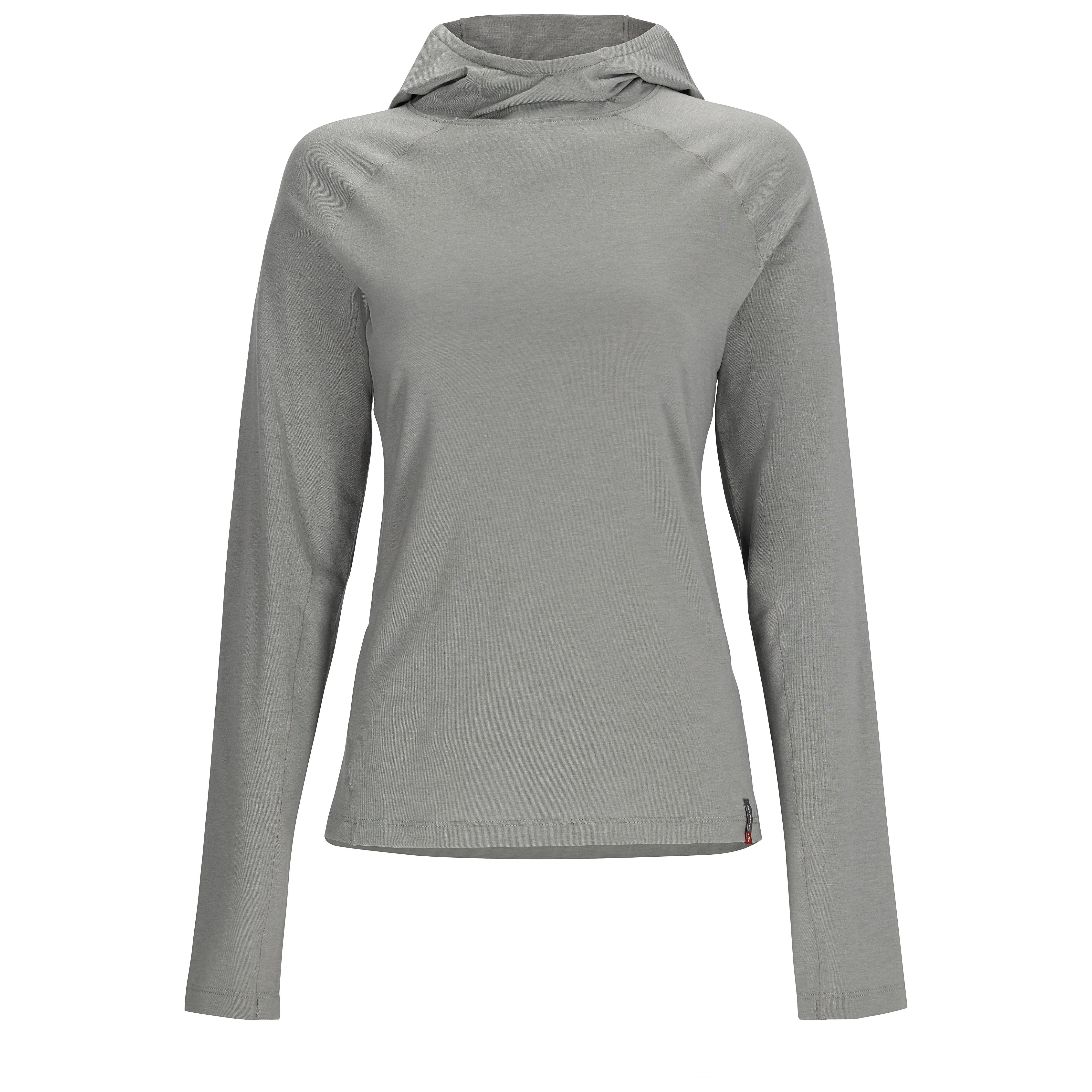 Simms Women's Glades Hoody Cinder Heather Image 01