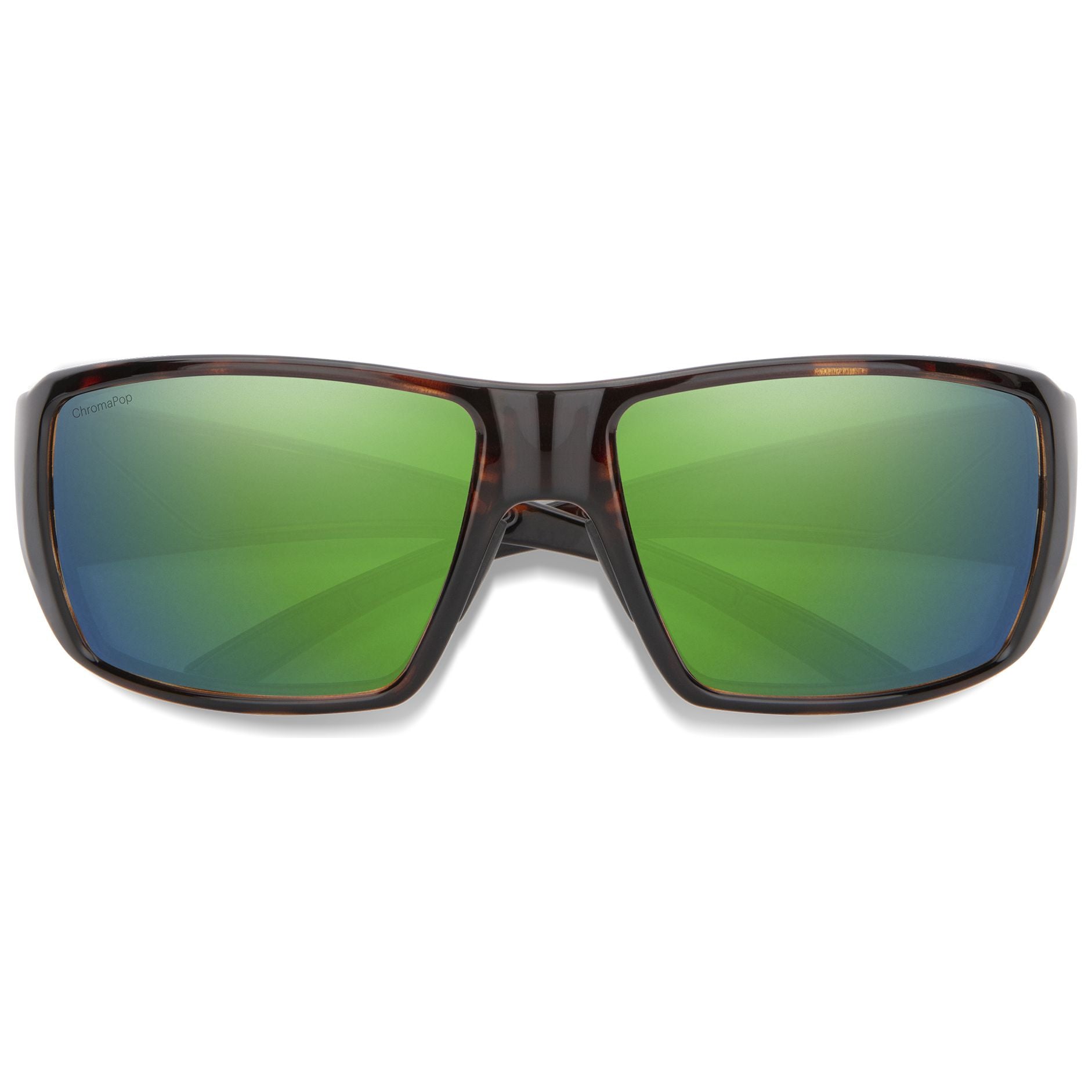 Smith Optics Guide's Choice Tortoise  - ChromaPop Glass Polarized Green Mirror Image 02